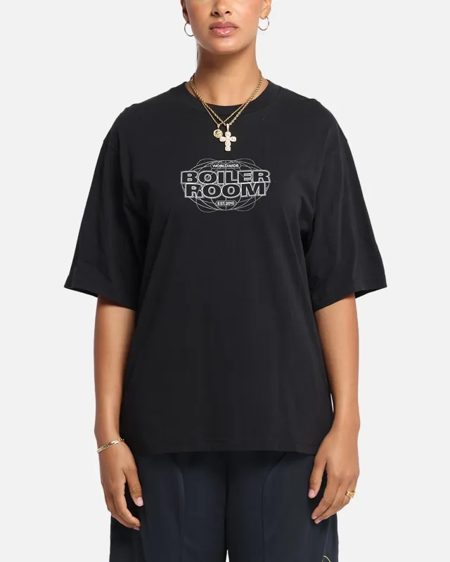 Boiler Room World Tour T-Shirt Black made by Culture Kings