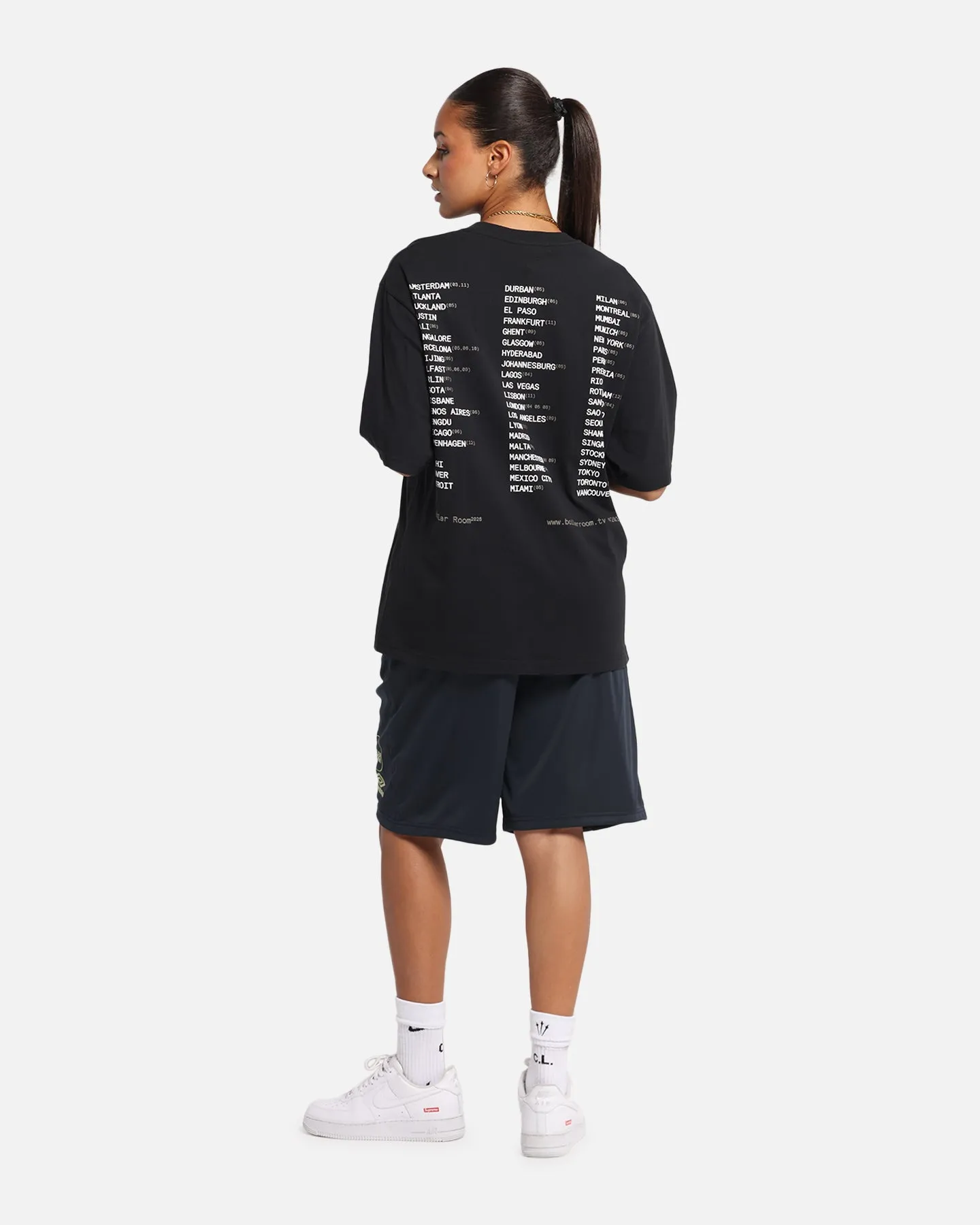 Boiler Room World Tour T-Shirt Black sold by Culture Kings product image thumbnail 4