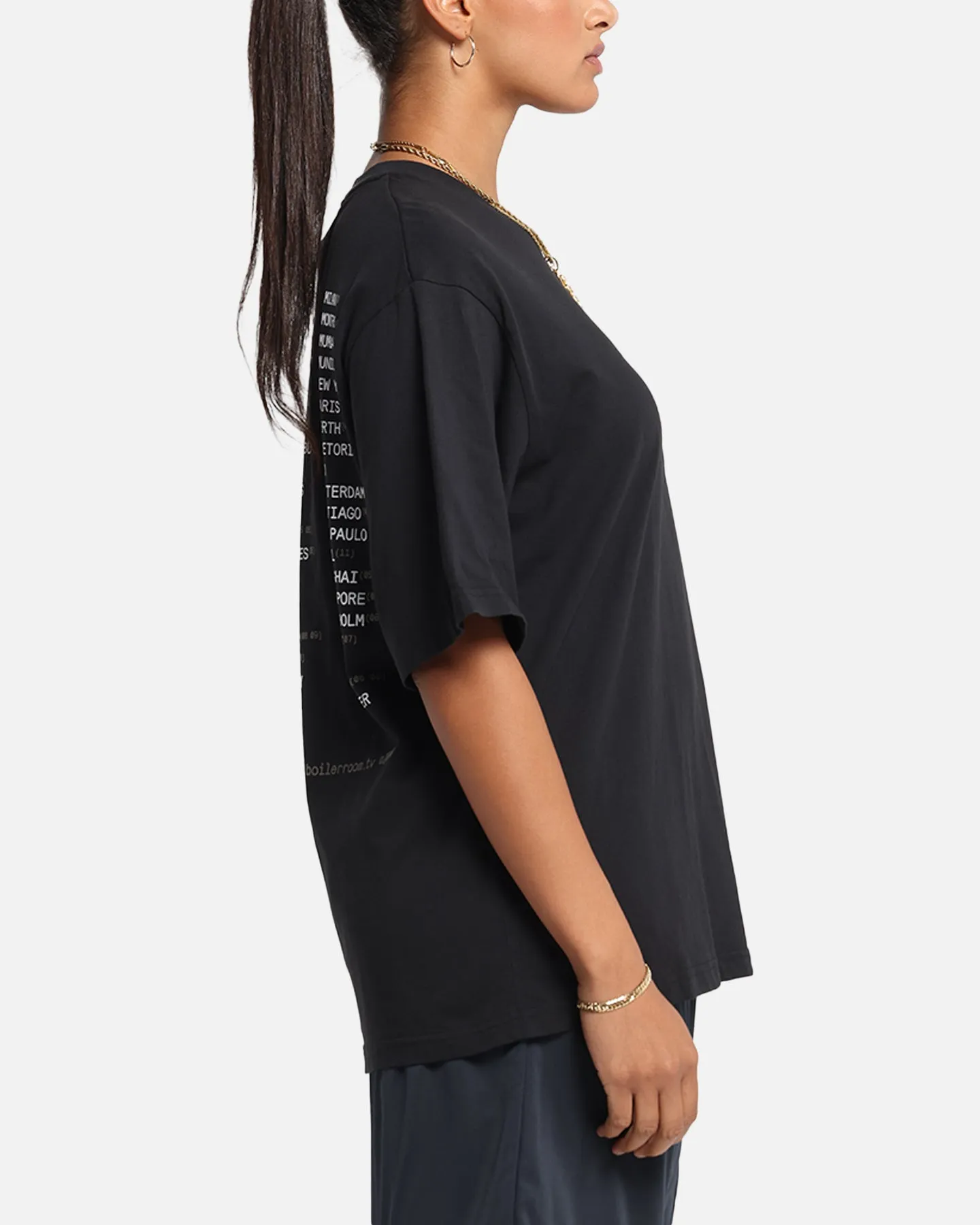 Boiler Room World Tour T-Shirt Black sold by Culture Kings product image thumbnail 5