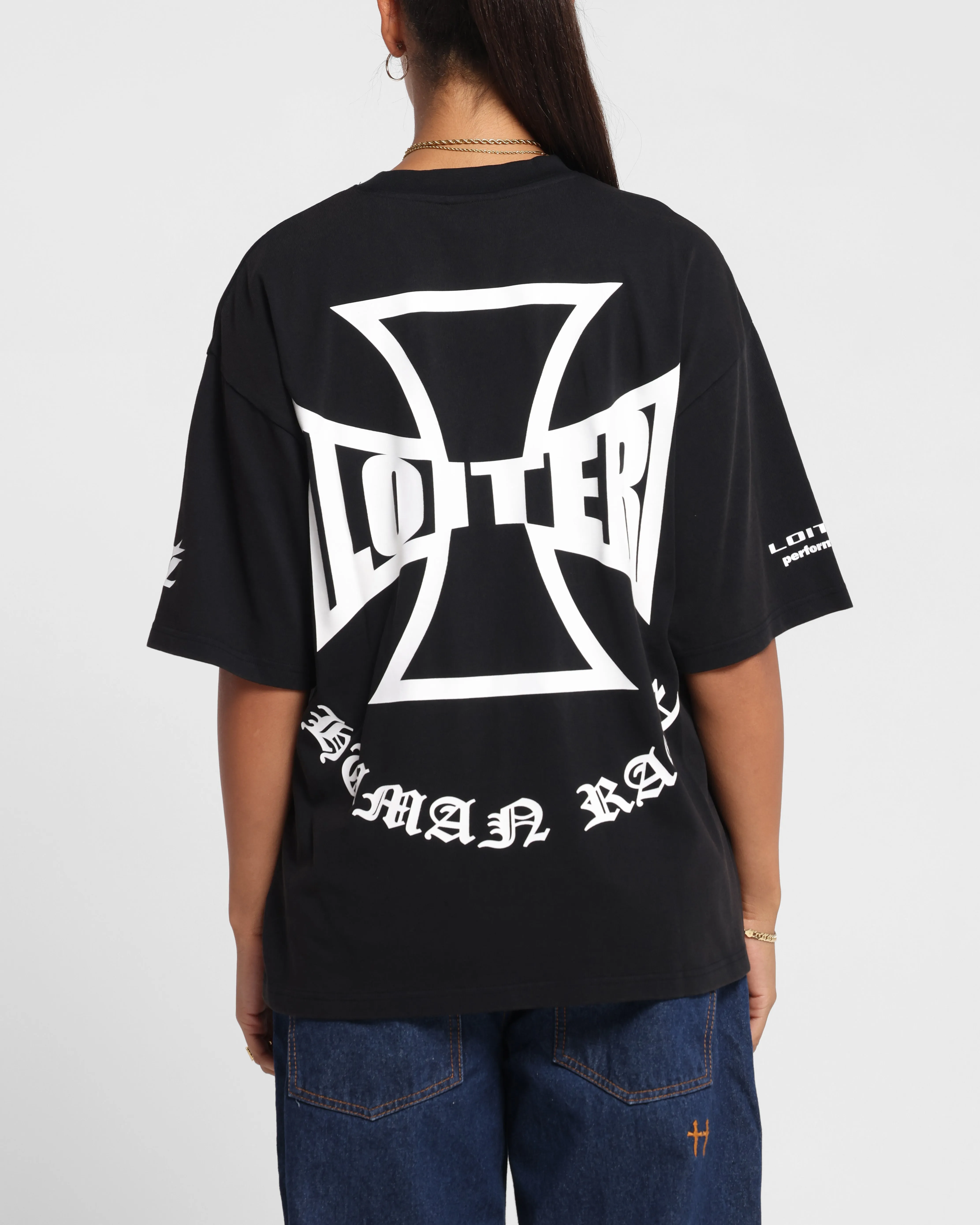 Loiter Biker Vintage T-Shirt Vintage Black sold by Culture Kings