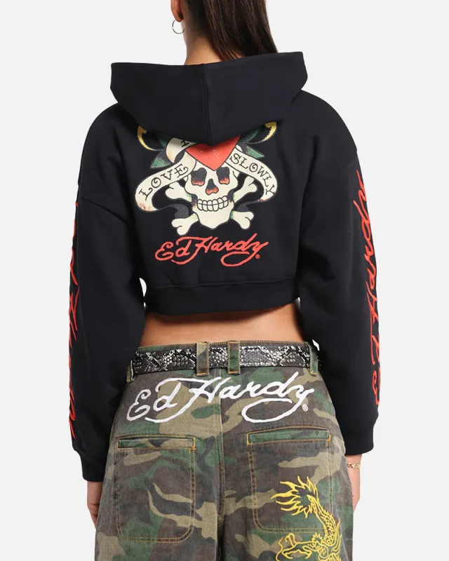 Ed Hardy Women's Love Kills Slowly Hoodie Black sold by Culture Kings