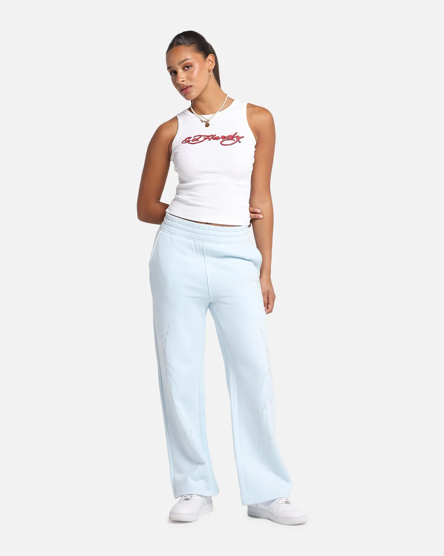 Ed Hardy Women's Tried And True Tank White sold by Culture Kings product image thumbnail 3