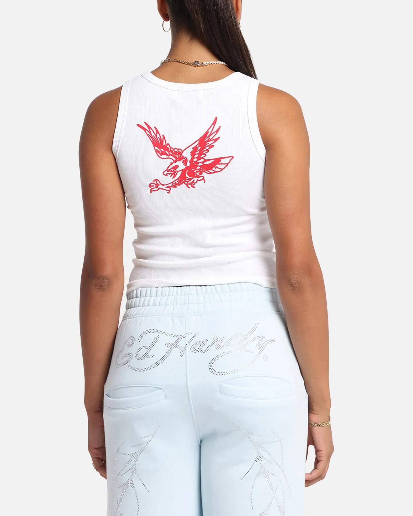 Ed Hardy Women's Tried And True Tank White sold by Culture Kings product image thumbnail 2