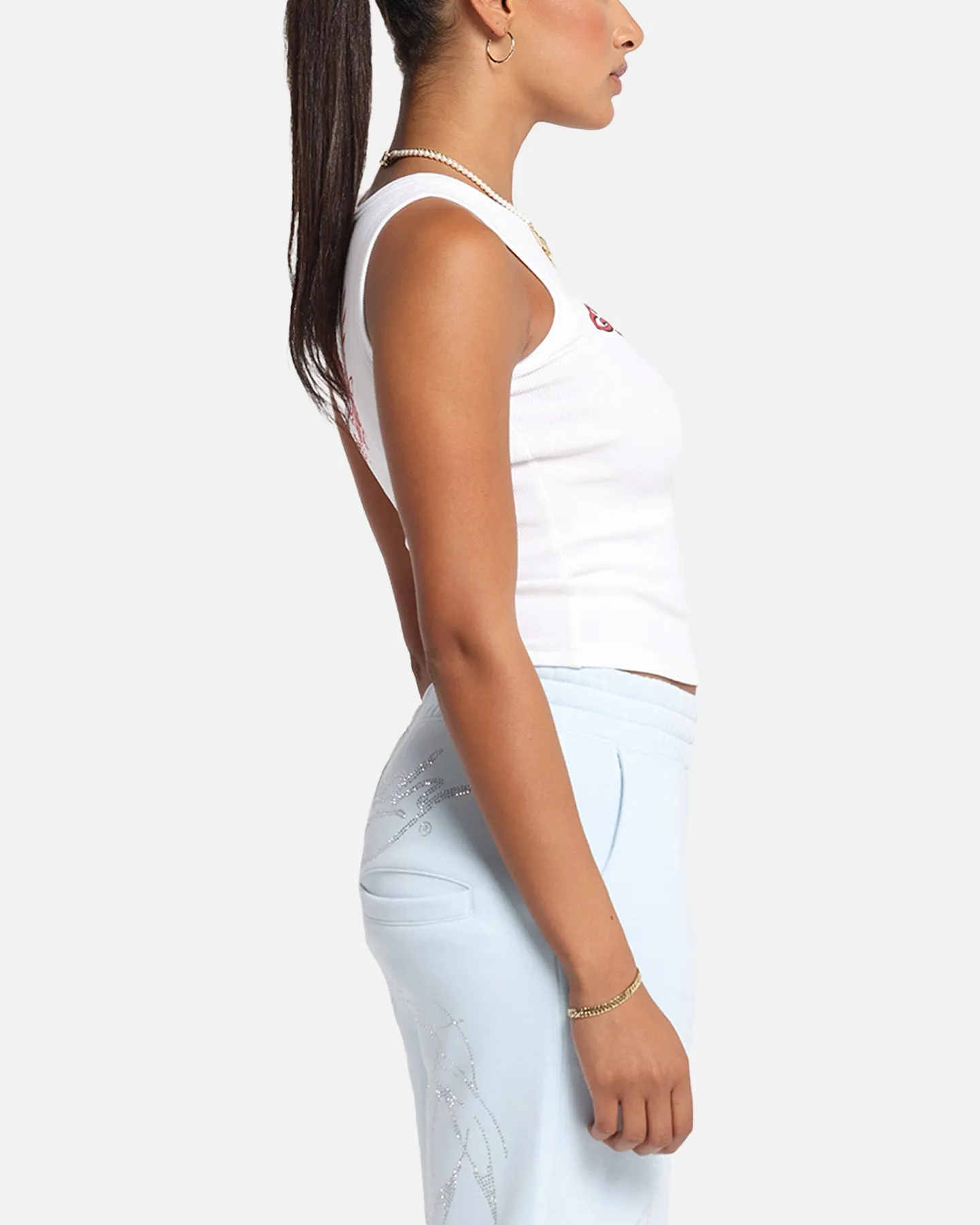 Ed Hardy Women's Tried And True Tank White sold by Culture Kings product image thumbnail 5