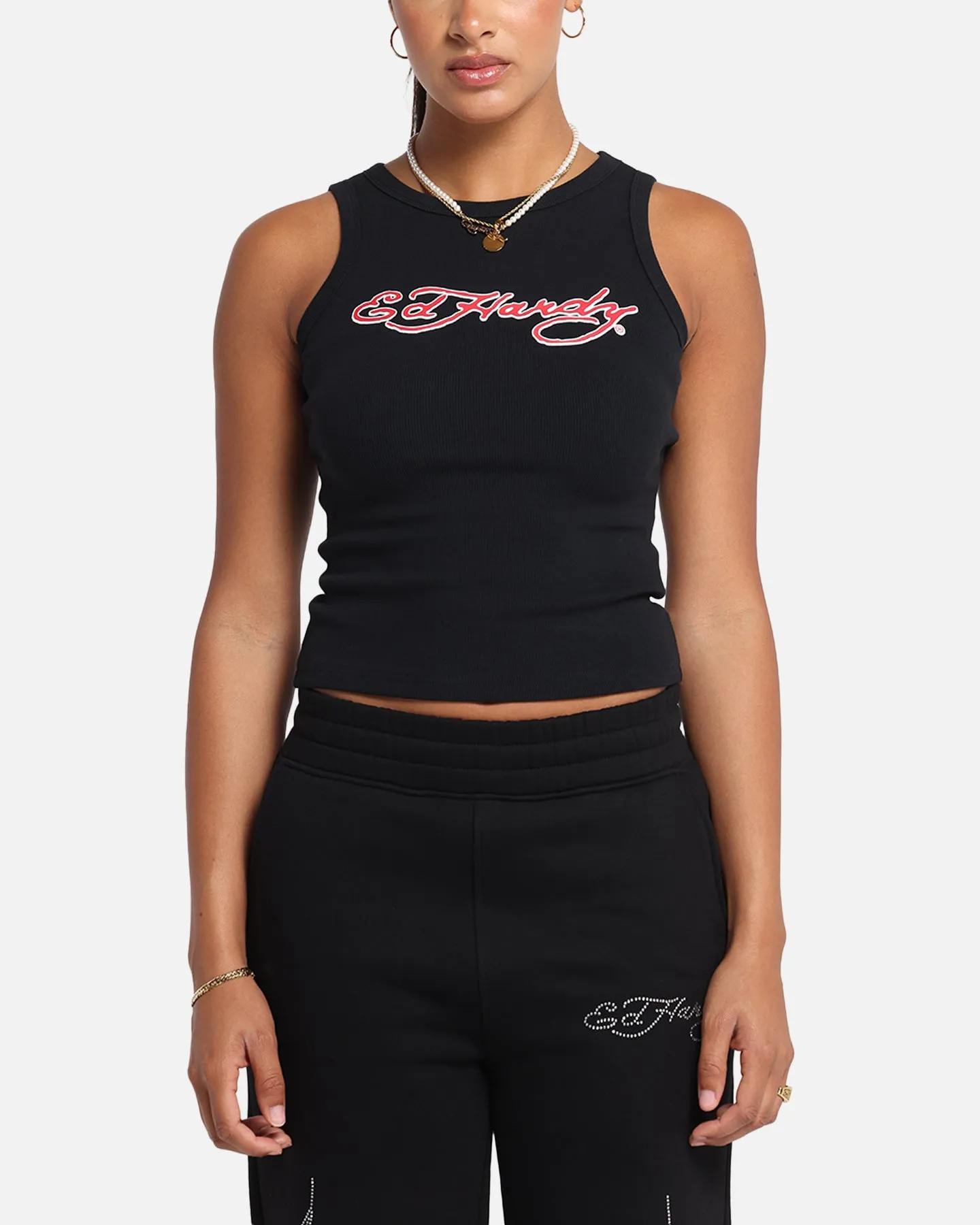 Ed Hardy Women's Tried And True Tank Black sold by Culture Kings