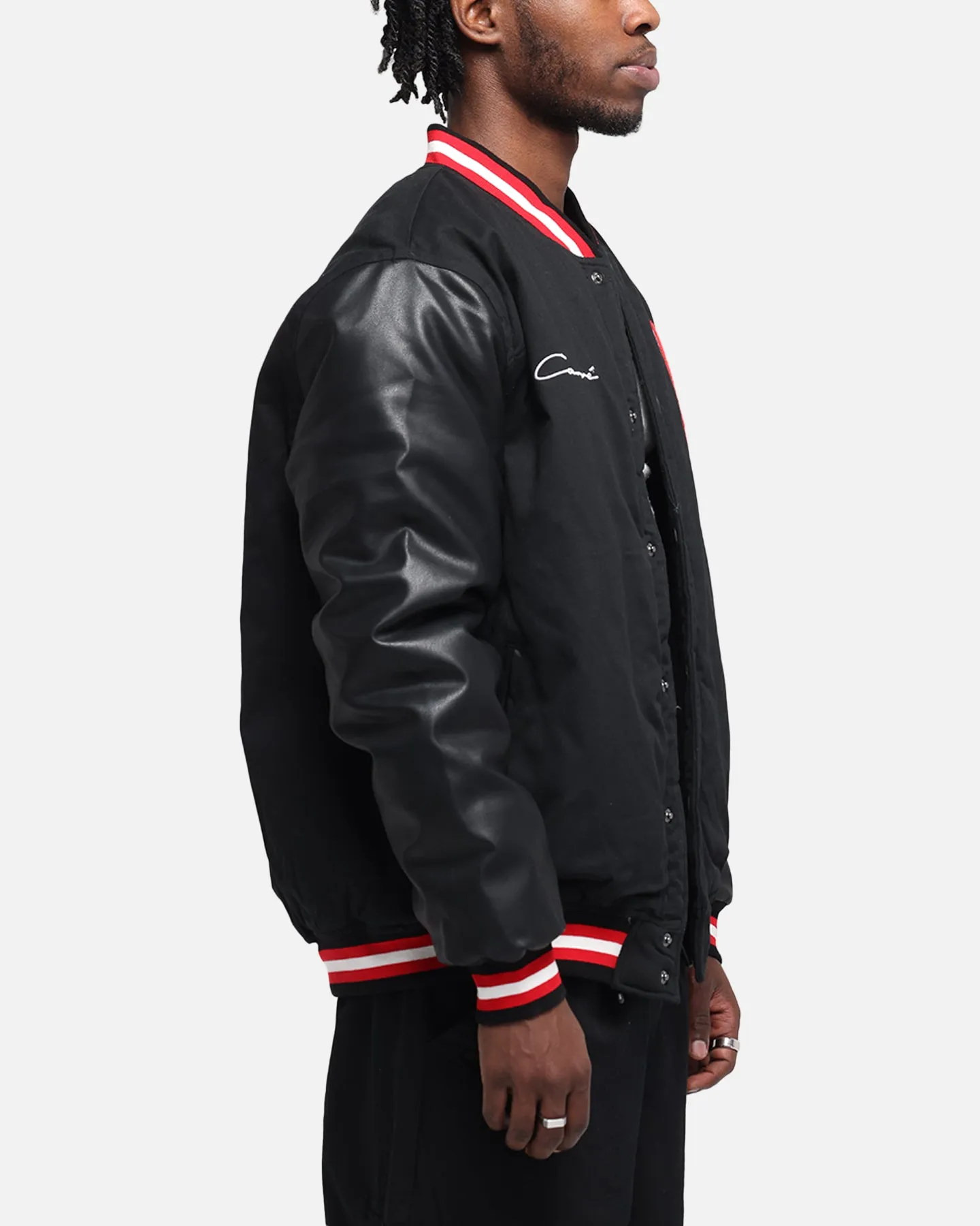 Carre MVP Varsity Jacket Black/Red sold by Culture Kings product image thumbnail 4
