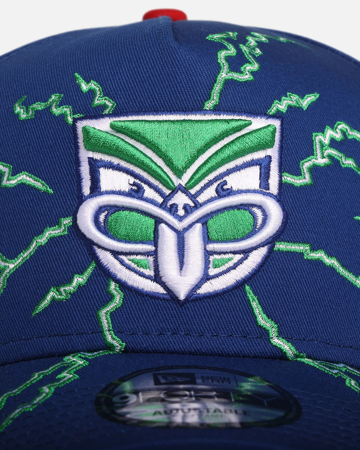 New Era New Zealand Warriors 'NRL Electric' 9FORTY A-Frame Snapback Official Team Colour sold by Culture Kings product image thumbnail 5