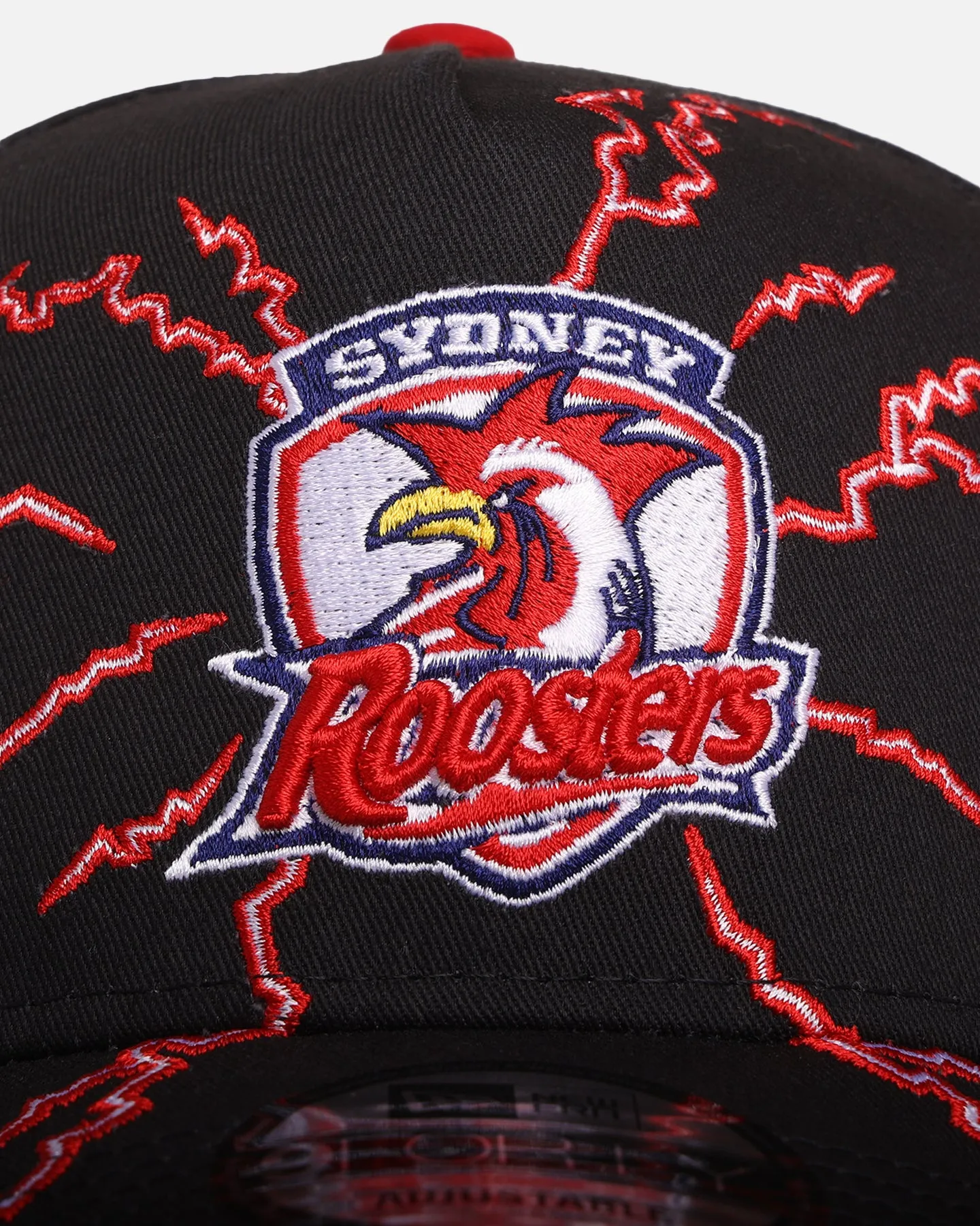 New Era Sydney Roosters 'NRL Electric' 9FORTY A-Frame Snapback Official Team Colour sold by Culture Kings product image thumbnail 5