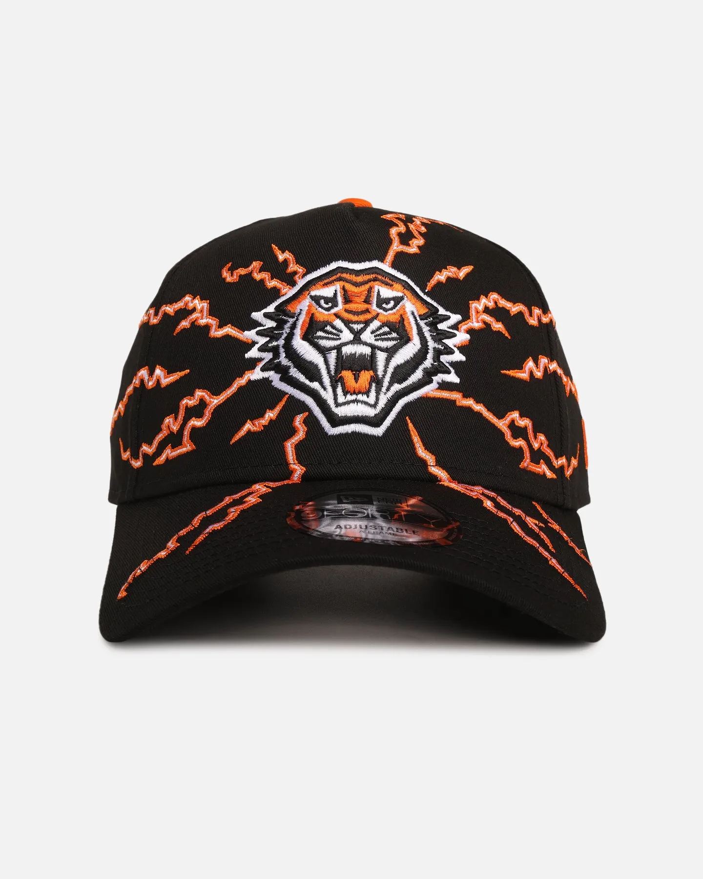 New Era Wests Tigers 'NRL Electric' 9FORTY A-Frame Snapback Official Team Colour sold by Culture Kings