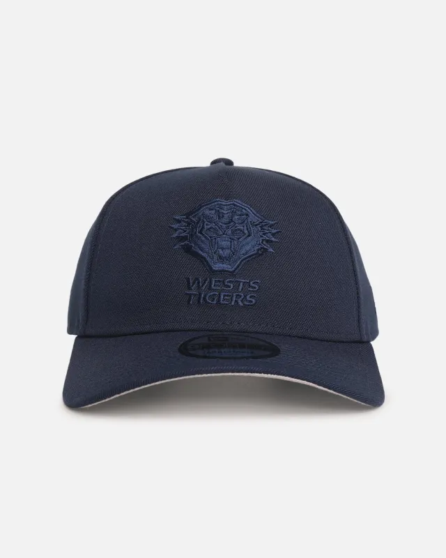New Era Wests Tigers 'Ocean Blue' 9FORTY A-Frame Snapback Oceanside Blue sold by Culture Kings