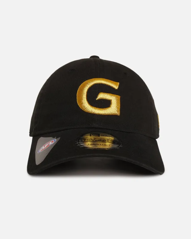 New Era Geelong Cats 'AFL Black & Gold' 9TWENTY Strapback Black/Gold sold by Culture Kings