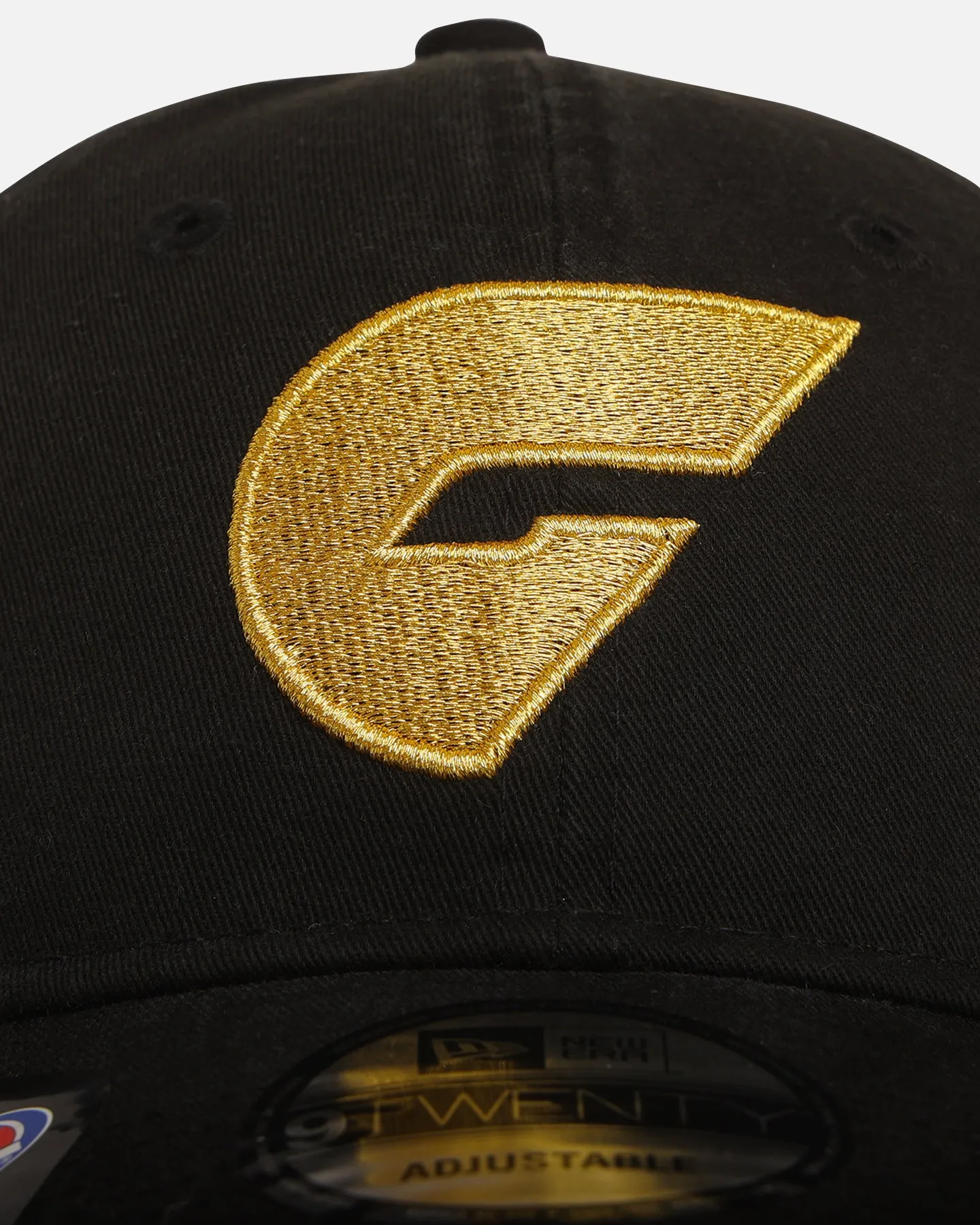 New Era Greater Western Sydney Giants 'AFL Black & Gold' 9TWENTY Strapback Black/Gold sold by Culture Kings product image thumbnail 5