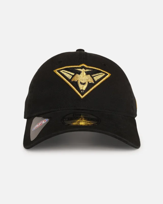 New Era Essendon Bombers 'AFL Black & Gold' 9TWENTY Strapback Black/Gold sold by Culture Kings