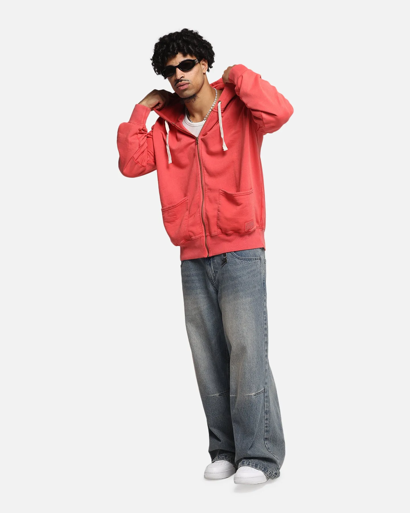 Champion Time Capsule Full Zip-Through Hoodie Red sold by Culture Kings product image thumbnail 2
