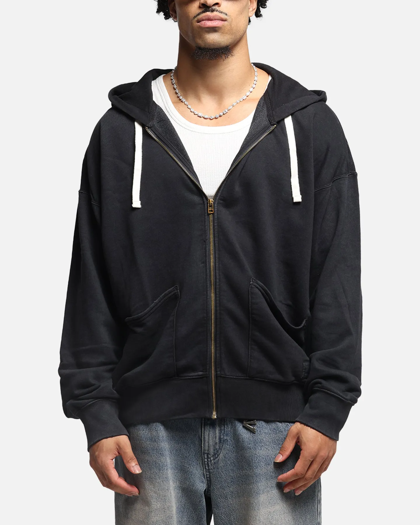 Champion Time Capsule Full Zip-Through Hoodie Black sold by Culture Kings