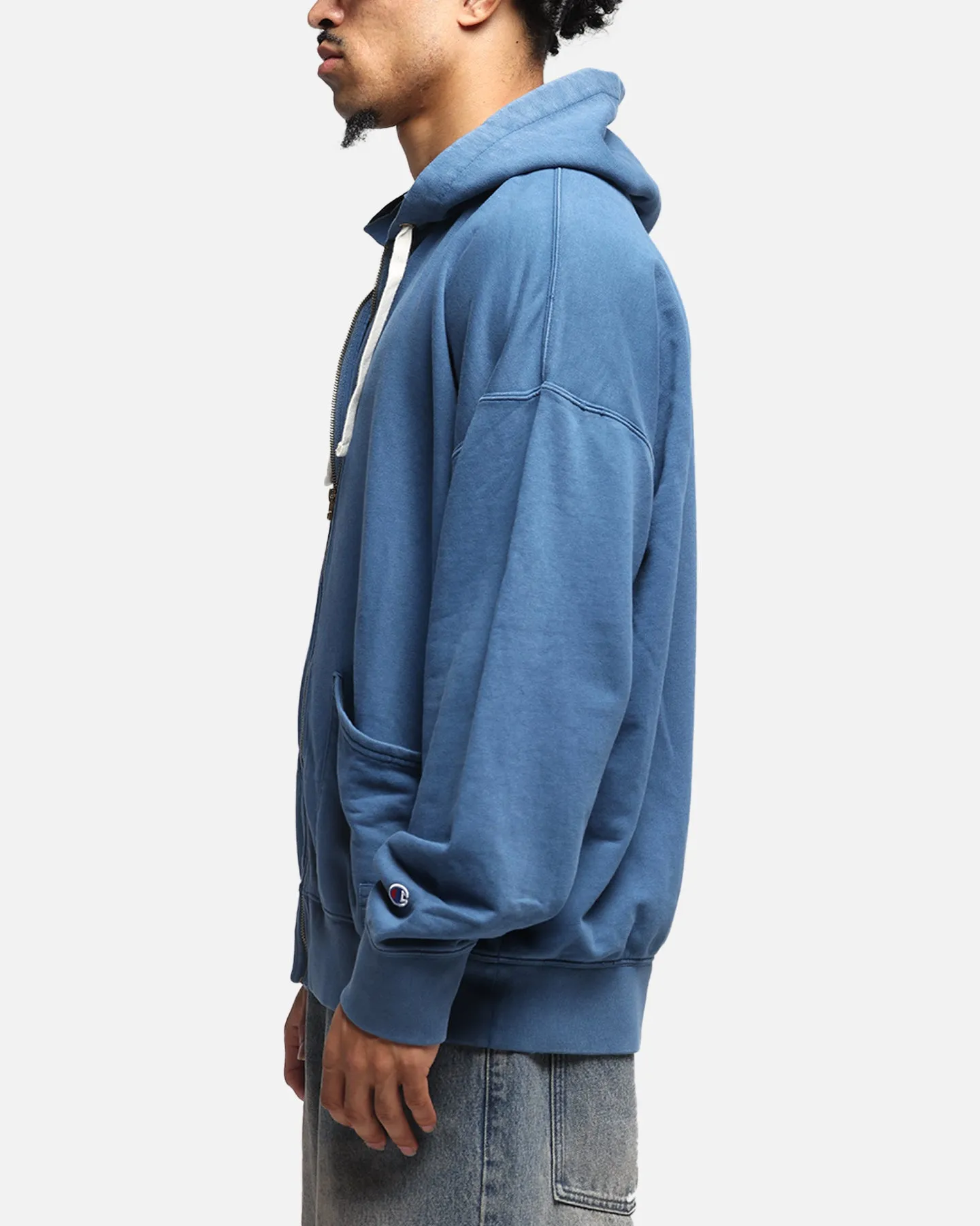 Champion Time Capsule Full Zip-Through Hoodie Teal sold by Culture Kings product image thumbnail 5