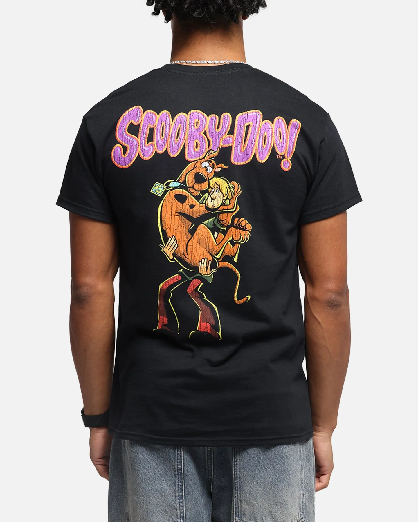 Goat Crew X Scooby-Doo Green Ghost Vintage T-Shirt Black sold by Culture Kings product image thumbnail 2