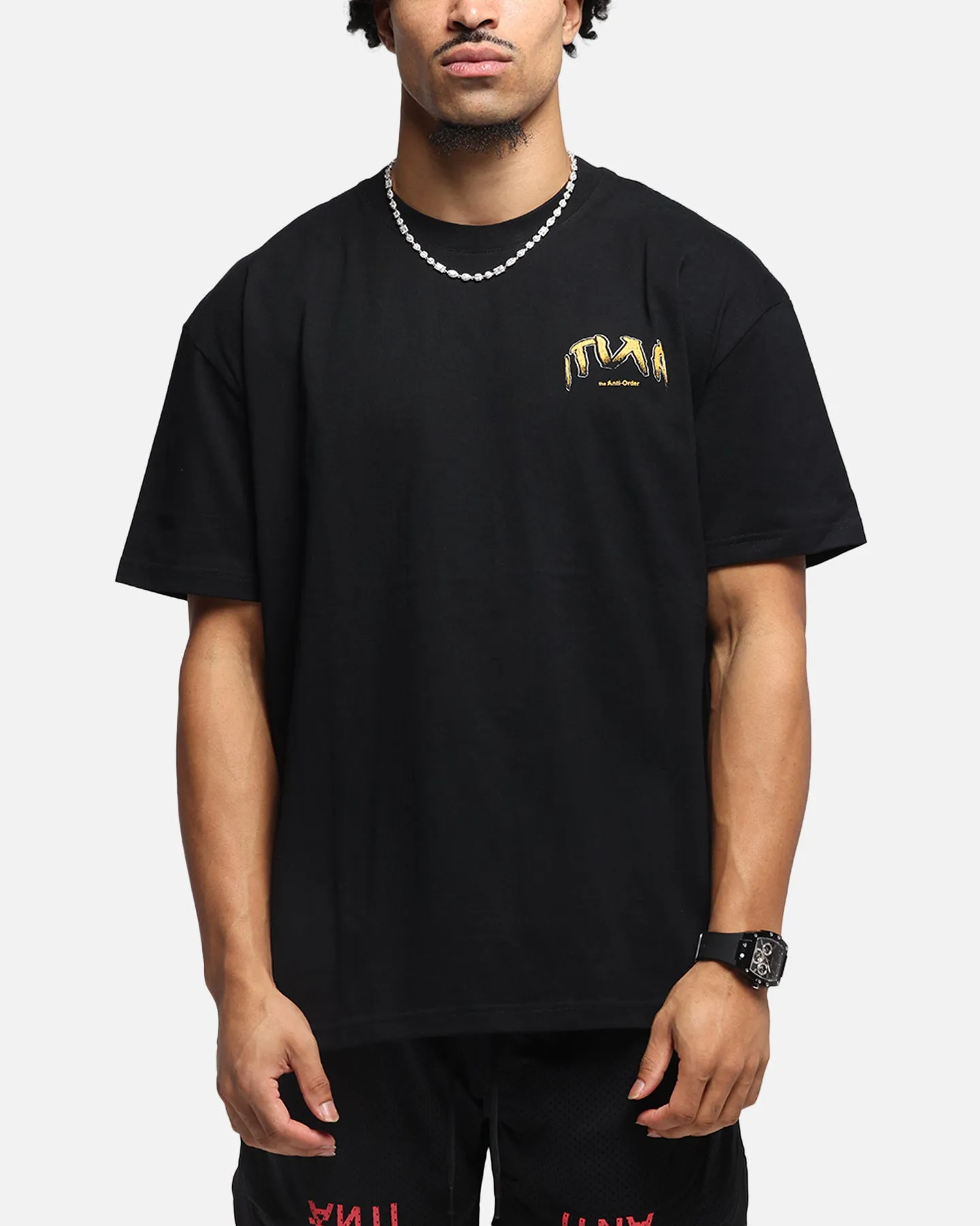 The Anti Order Anti Collegate Boxy T-Shirt Black sold by Culture Kings product image thumbnail 2