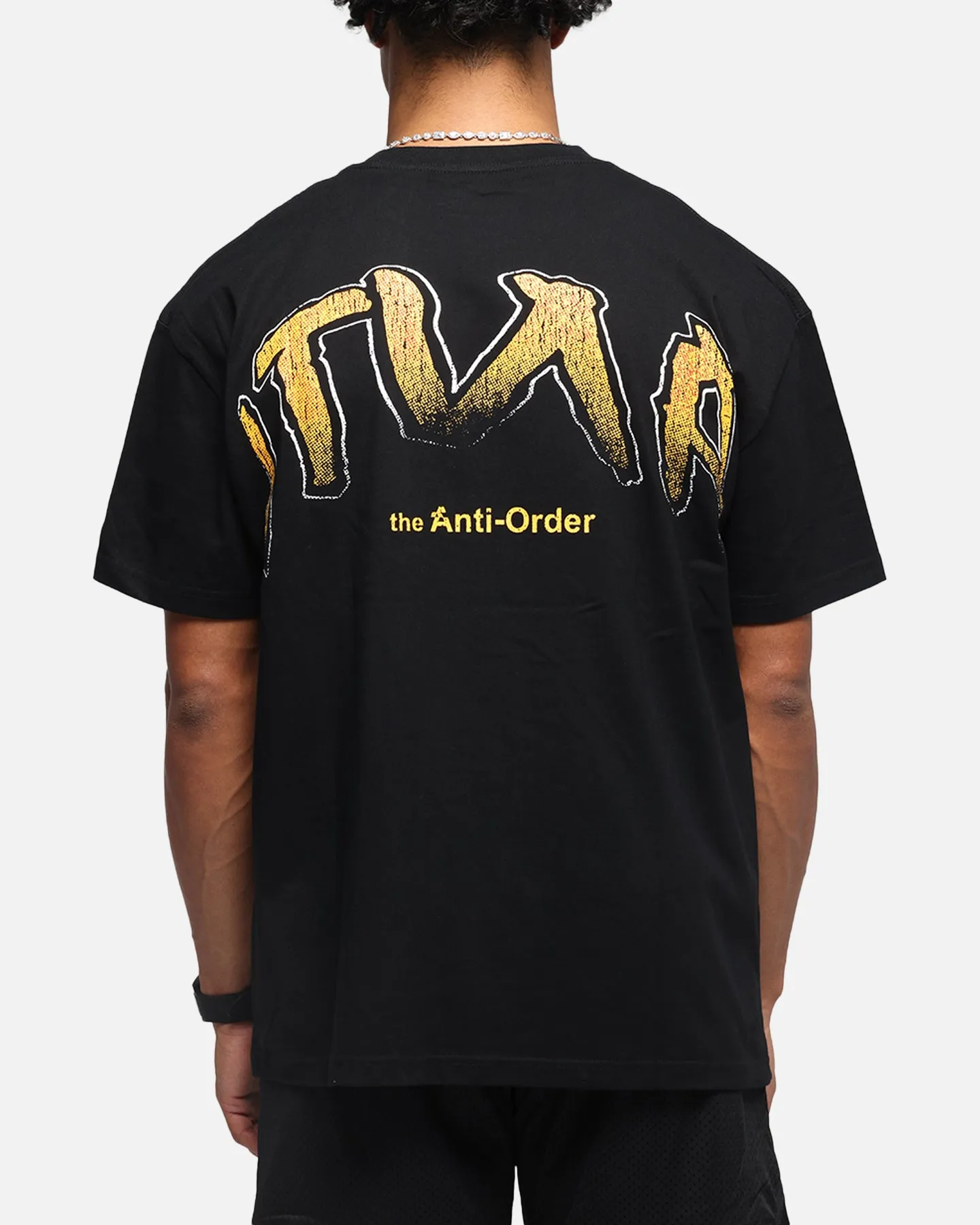 The Anti Order Anti Collegate Boxy T-Shirt Black sold by Culture Kings