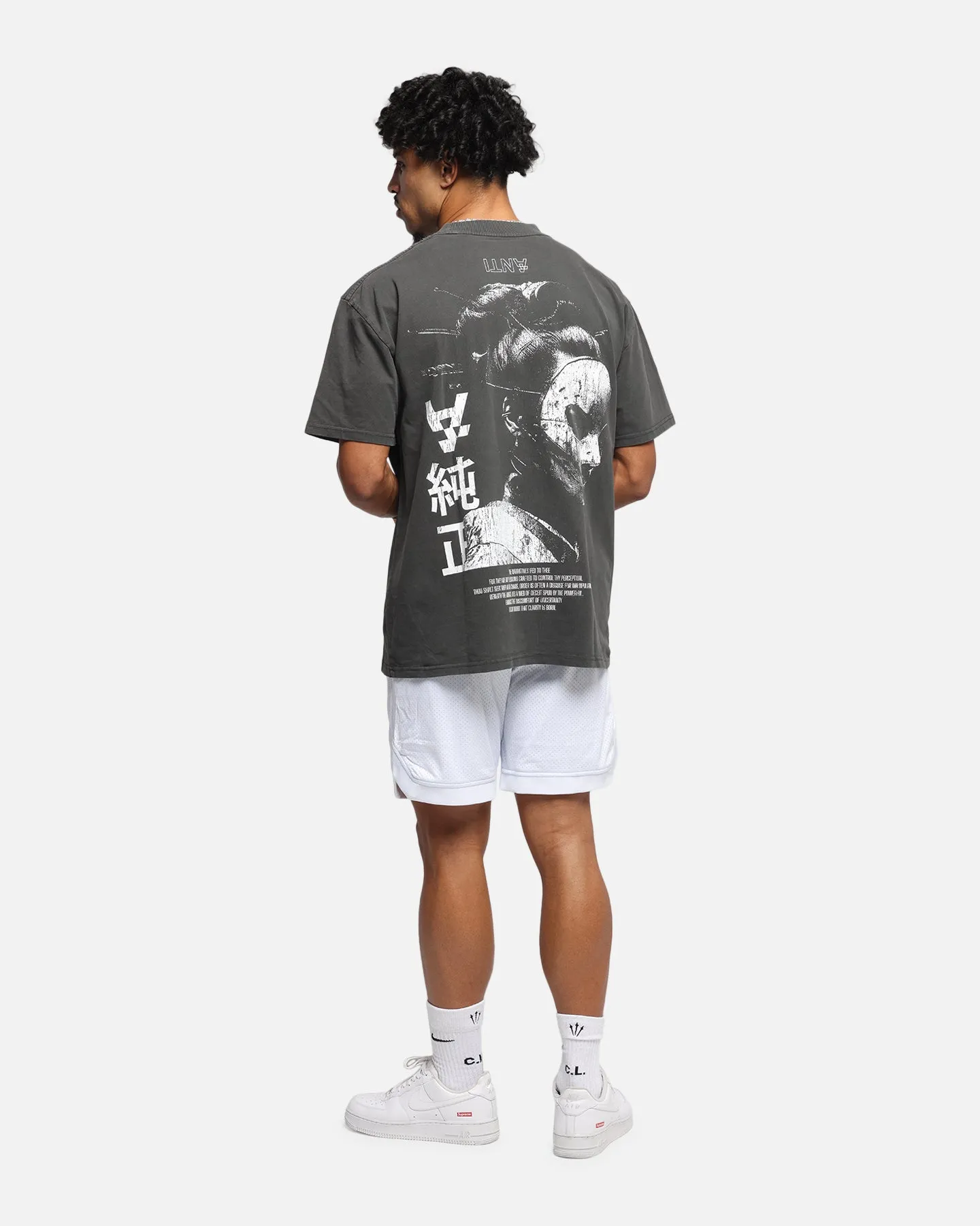The Anti Order Truth In Chaos Boxy T-Shirt Black Wash sold by Culture Kings product image thumbnail 3
