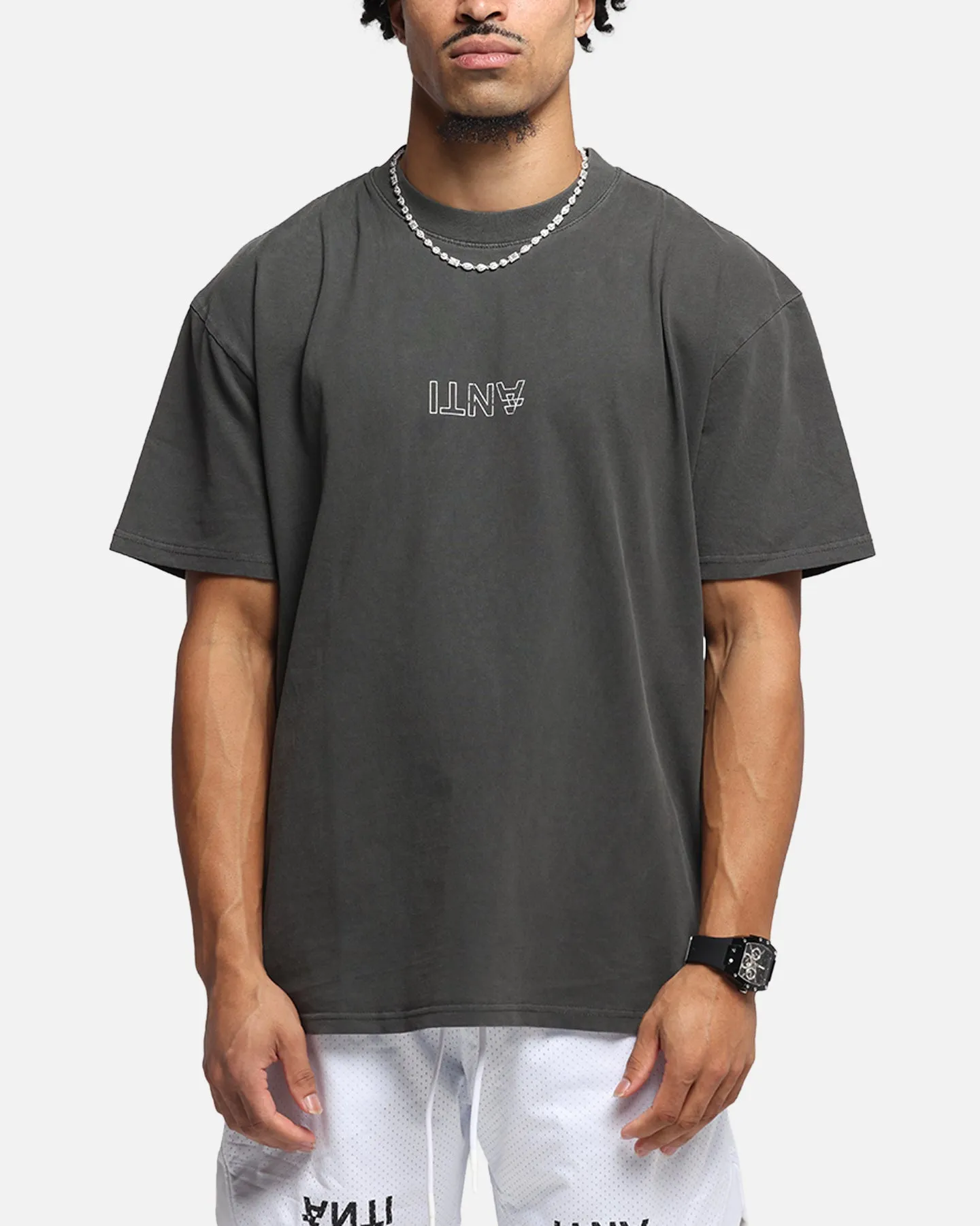 The Anti Order Truth In Chaos Boxy T-Shirt Black Wash sold by Culture Kings product image thumbnail 2