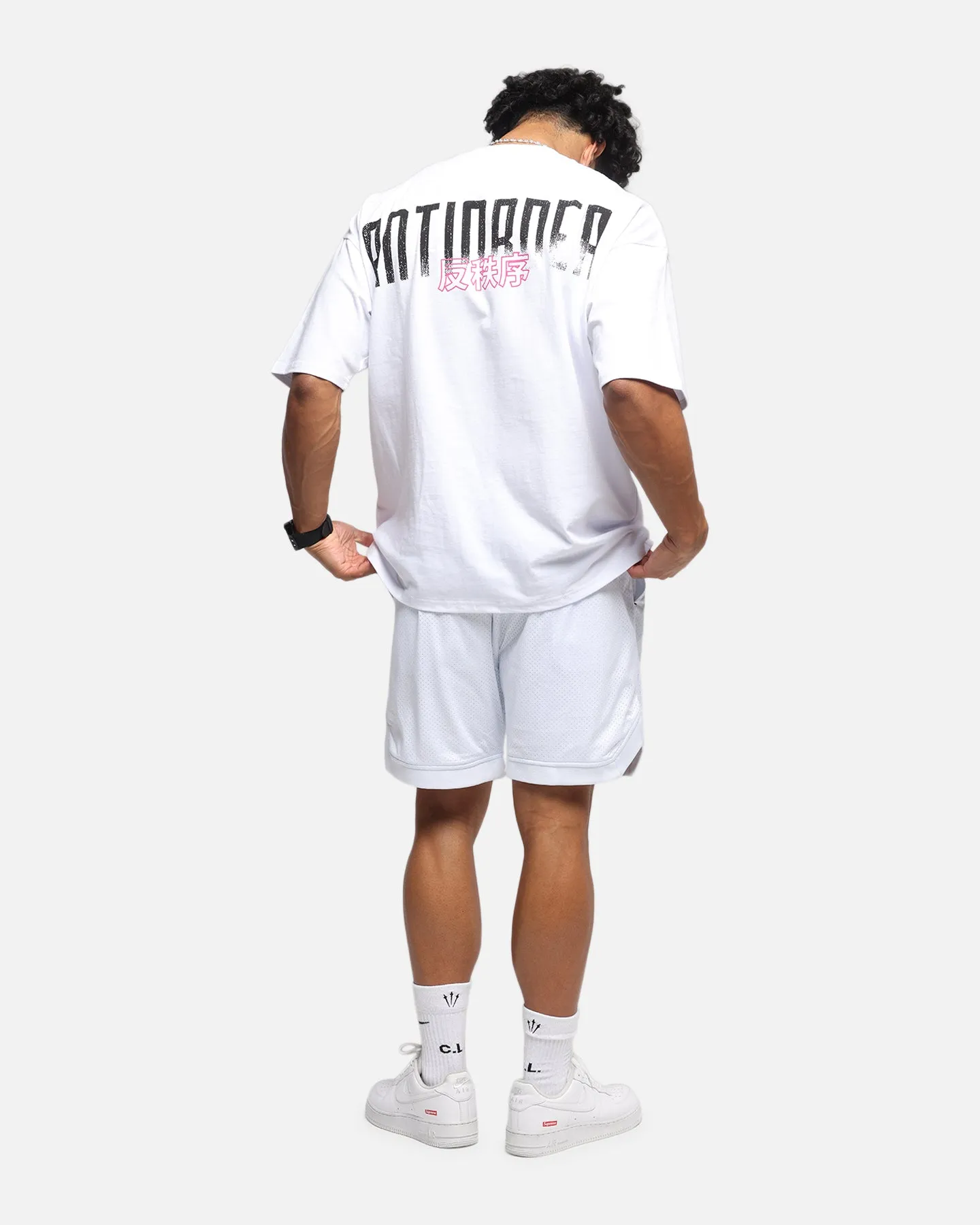 The Anti Order Ryuken Mock Neck T-Shirt White sold by Culture Kings product image thumbnail 3