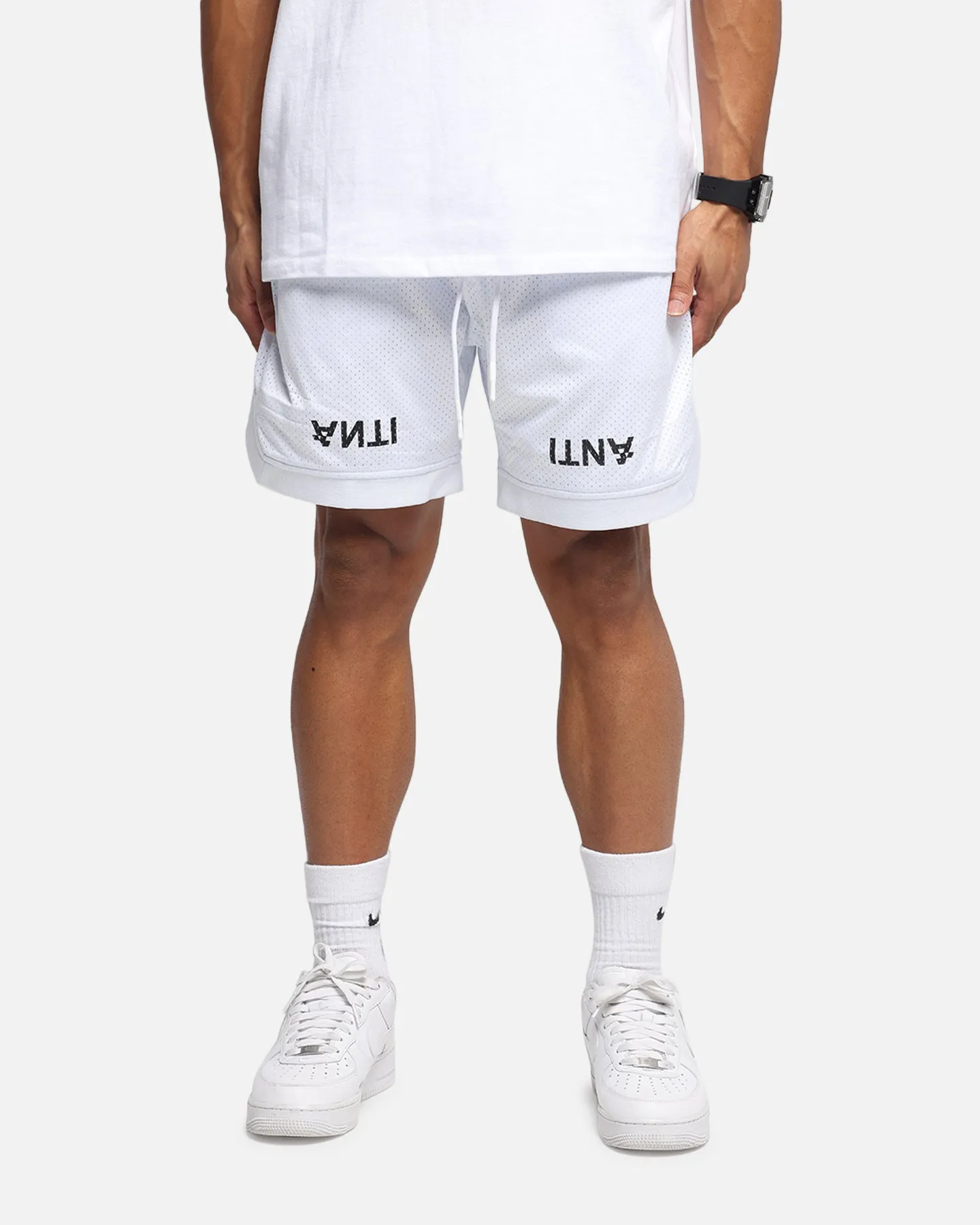 The Anti Order Post Season Basketball Shorts White/Black sold by Culture Kings