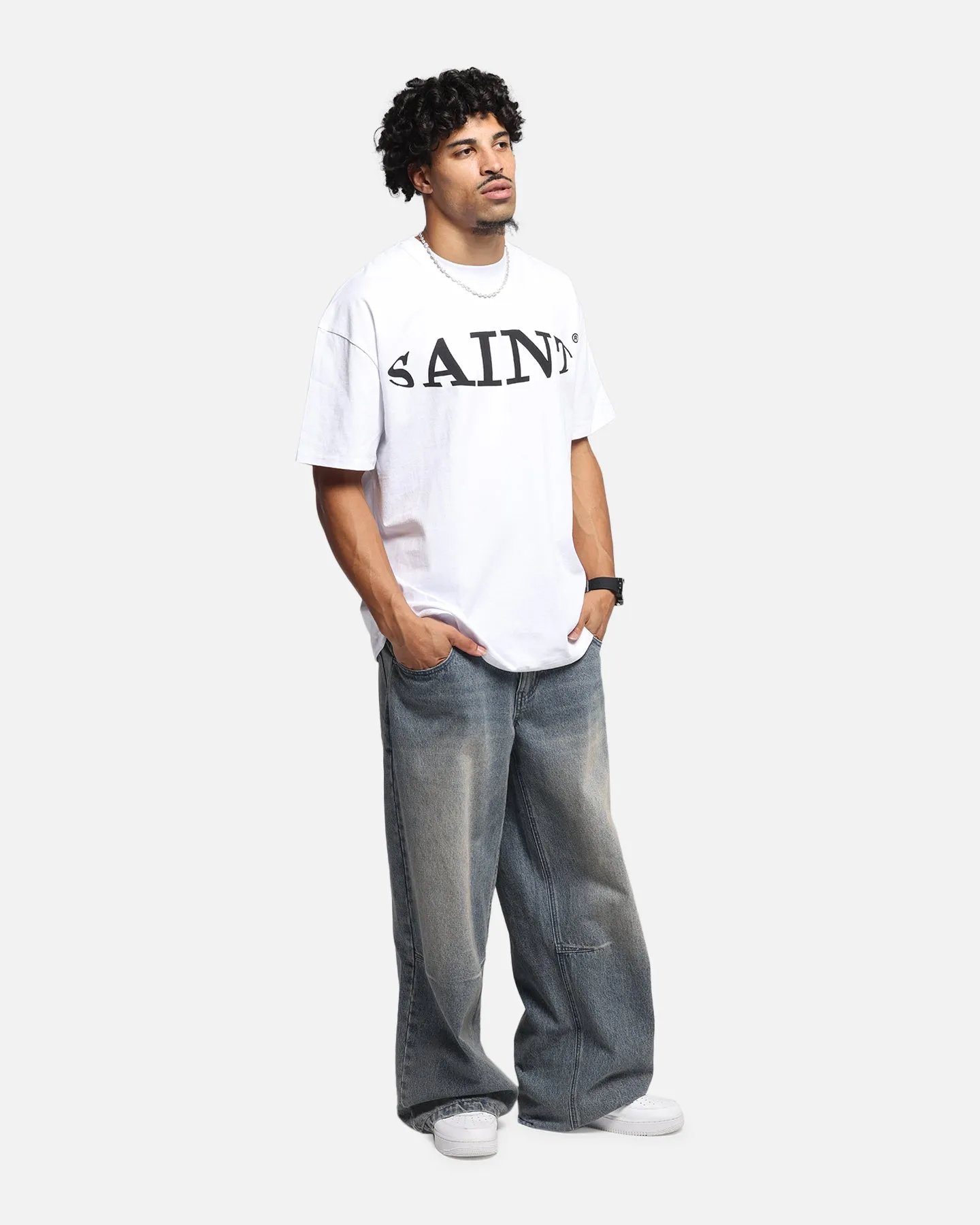 Saint Morta Vision Boxy T-Shirt White sold by Culture Kings product image thumbnail 2