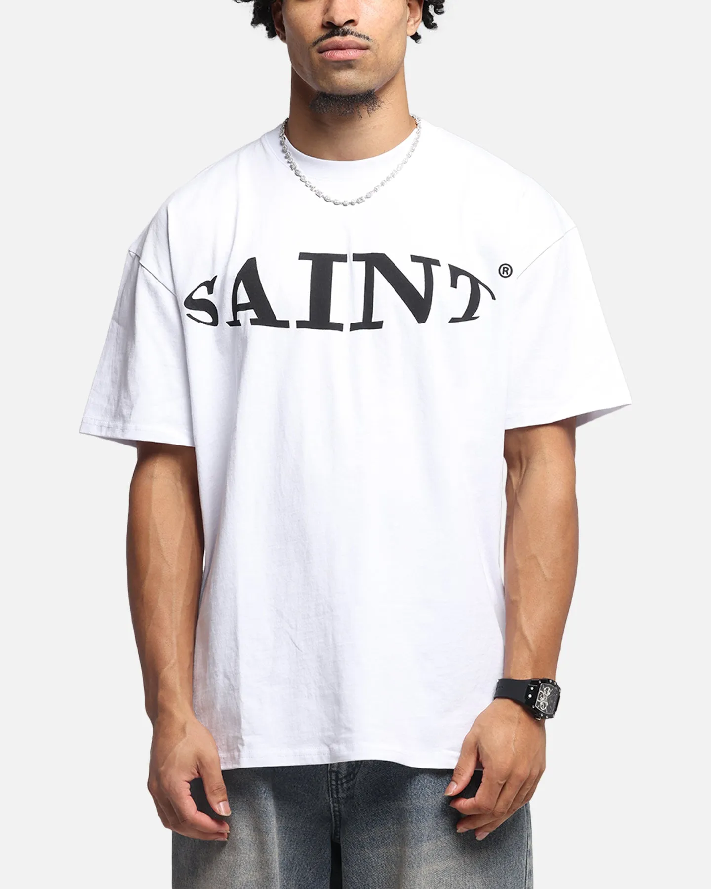 Saint Morta Vision Boxy T-Shirt White sold by Culture Kings