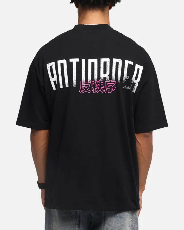 The Anti Order Ryuken Mock Neck T-Shirt Black sold by Culture Kings