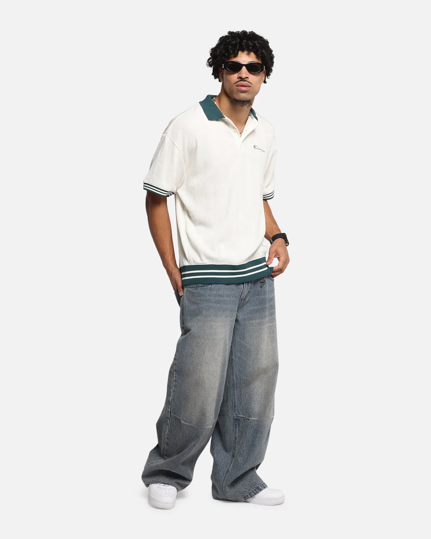 Champion Textured Polo Shirt Natural sold by Culture Kings product image thumbnail 2