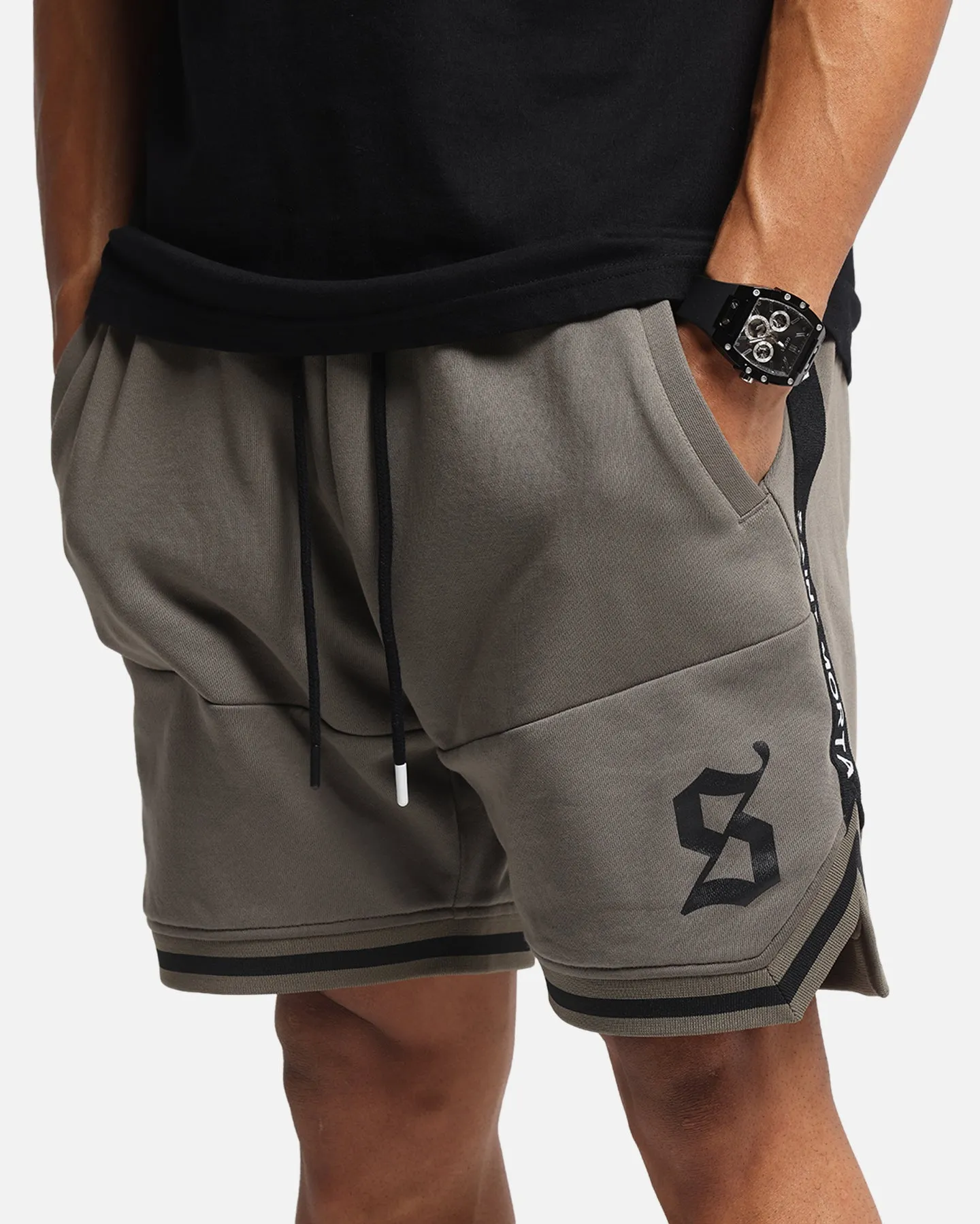 Saint Morta Icon X Fleece Short Brown sold by Culture Kings product image thumbnail 3