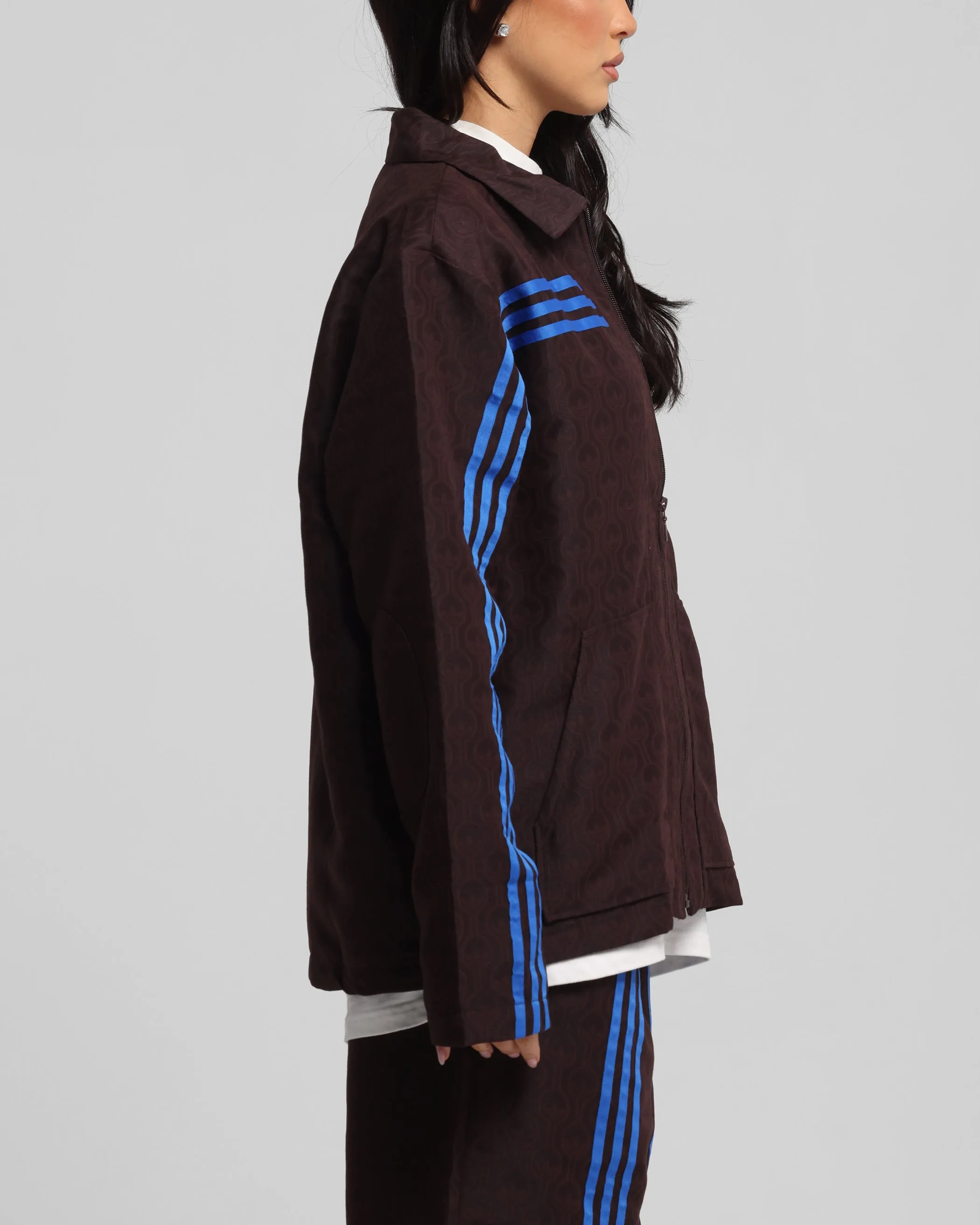 Adidas Originals 70's Club Jacket Brown sold by Culture Kings product image thumbnail 4