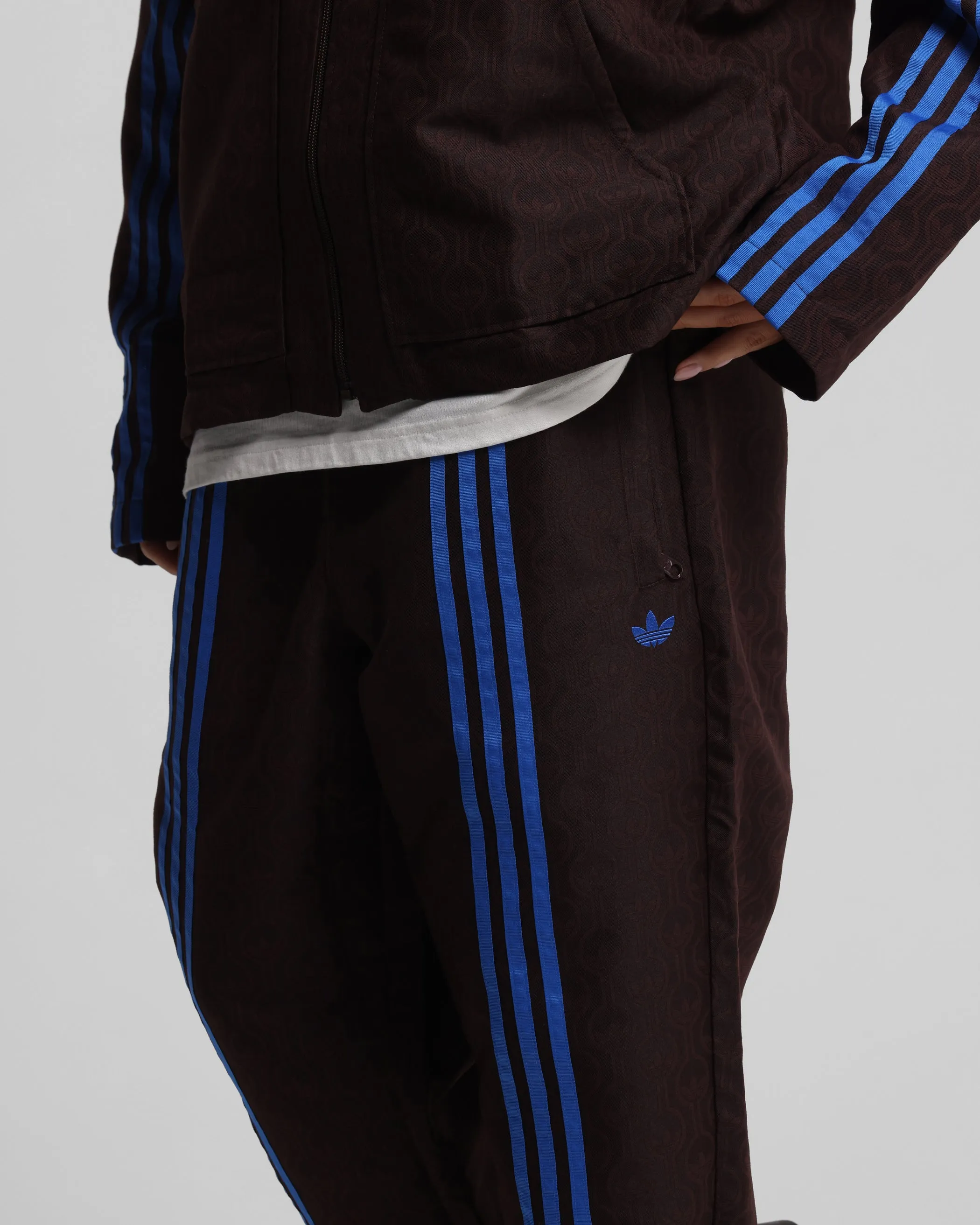 Adidas Originals 70's Club Trackpants Brown sold by Culture Kings product image thumbnail 3