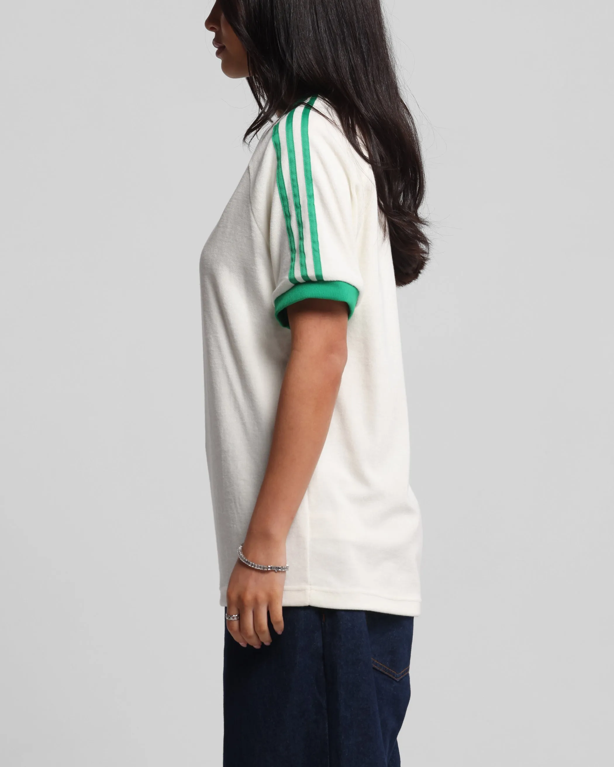 Adidas Originals 70's Cali T-Shirt Off White sold by Culture Kings product image thumbnail 5