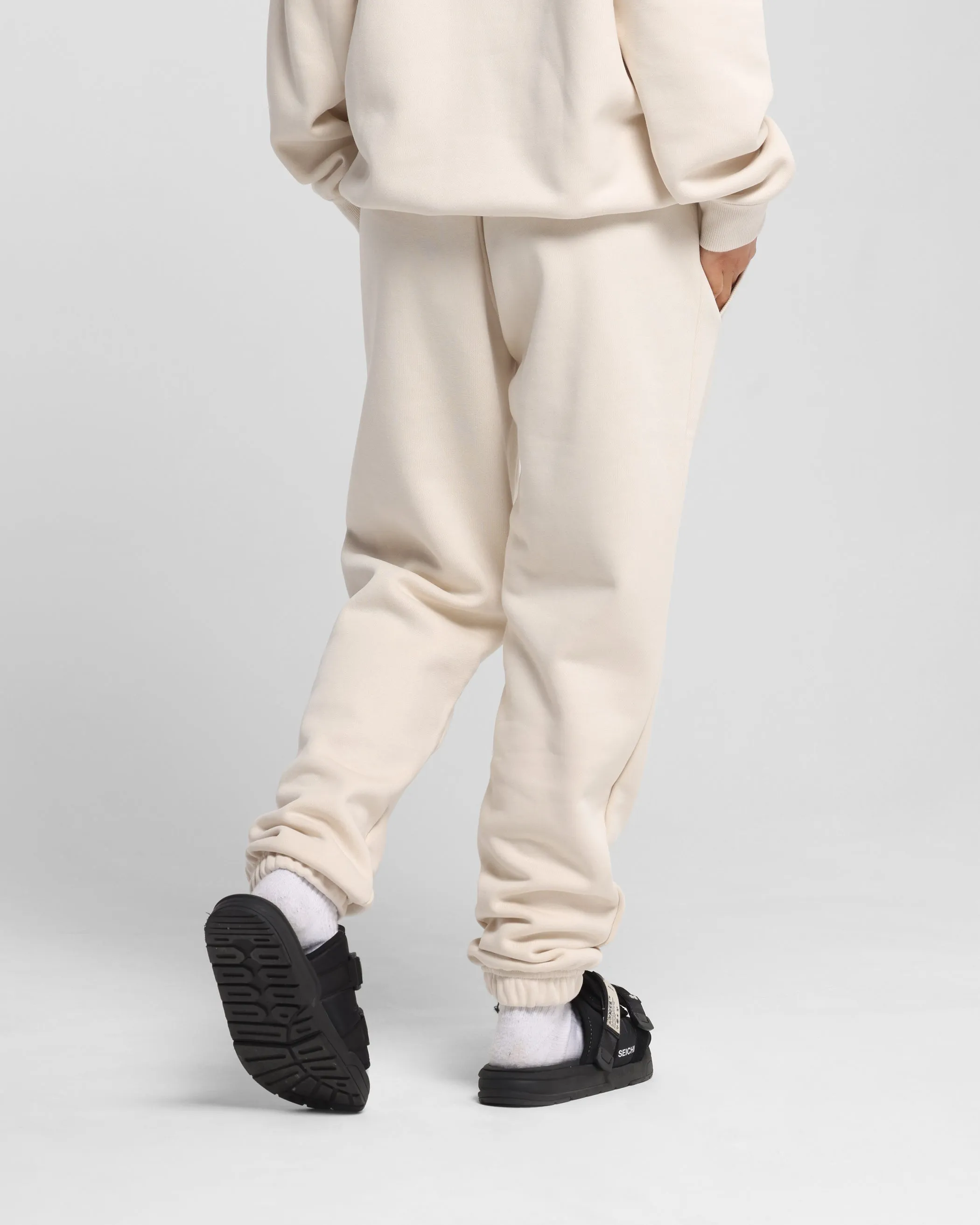 Adidas Originals 70's Fleece Joggers Wonder White sold by Culture Kings product image thumbnail 5