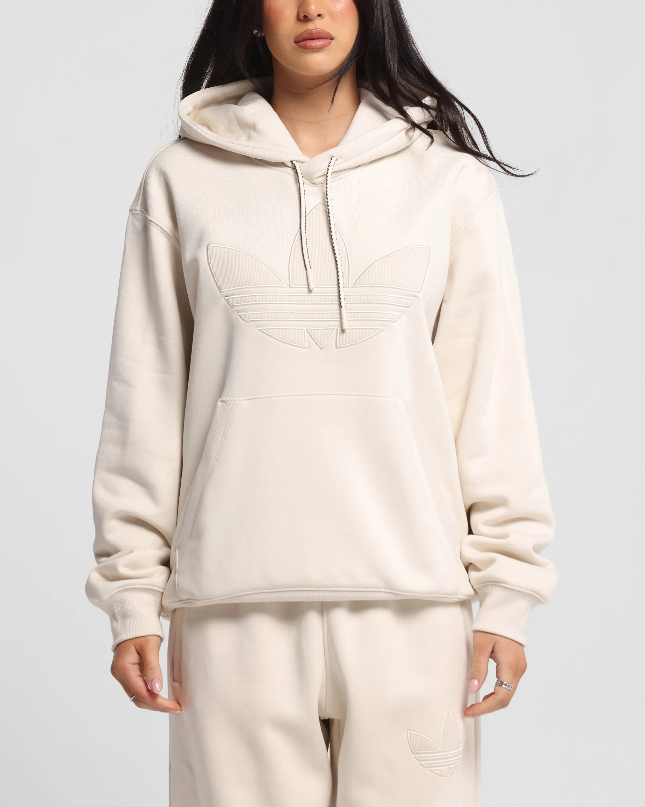 Adidas Originals 70's Hoodie Wonder White sold by Culture Kings