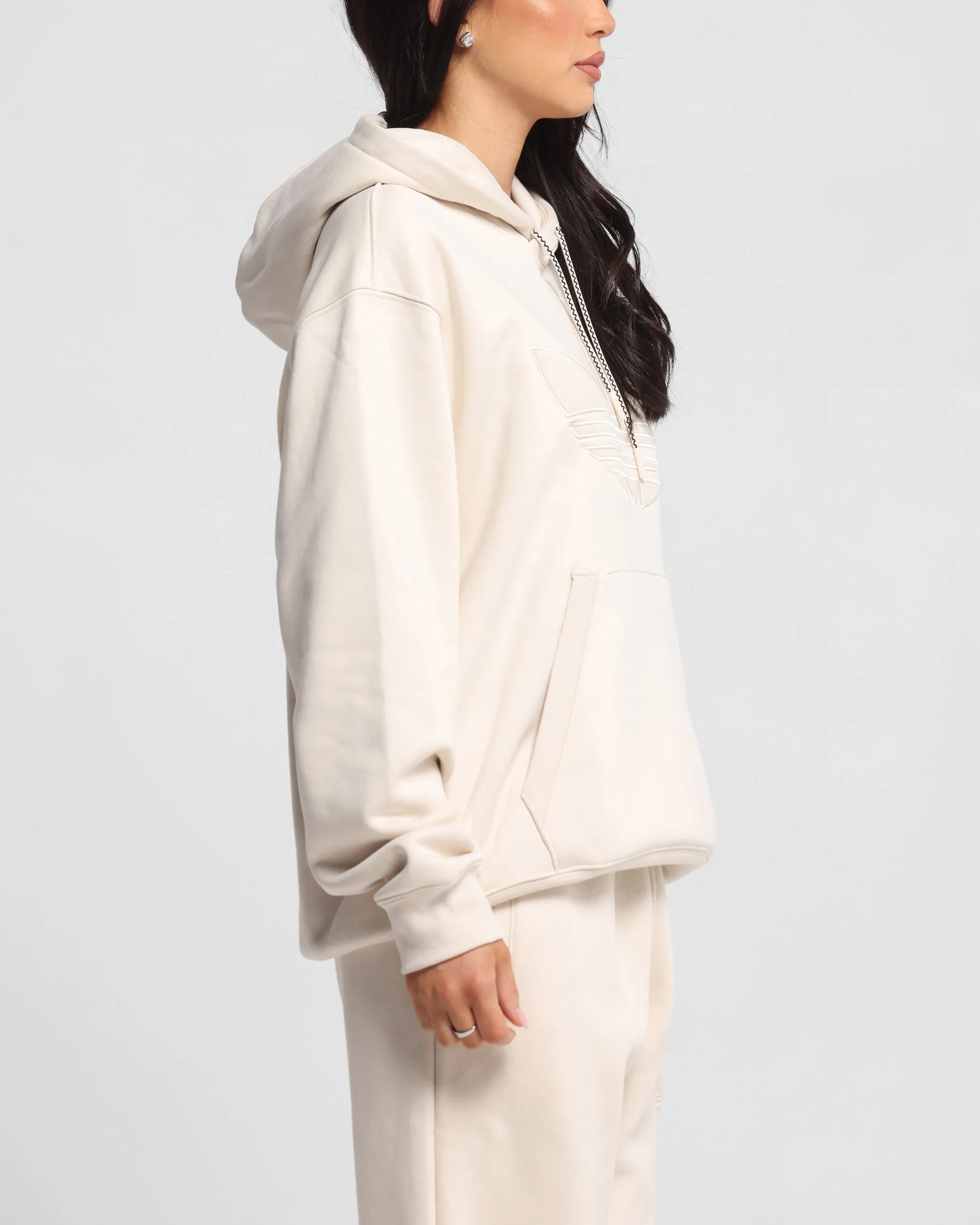 Adidas Originals 70's Hoodie Wonder White sold by Culture Kings product image thumbnail 4