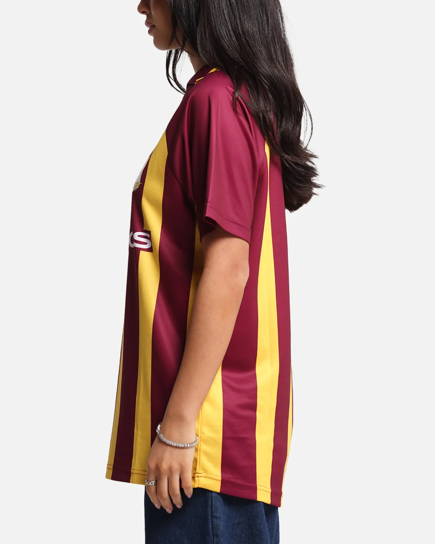 Bleacher Athletic Brisbane Broncos NRL 1908 Collared T-Shirt Official Team Colour sold by Culture Kings product image thumbnail 5