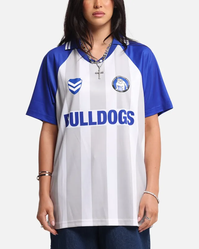 Bleacher Athletic Canterbury-Bankstown Bulldogs NRL 1908 Collared T-Shirt Official Team Colour made by Culture Kings