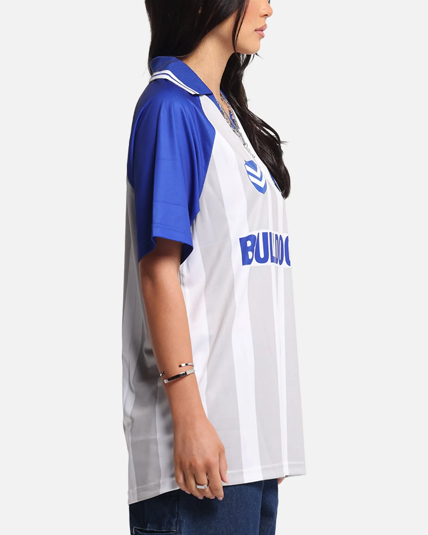 Bleacher Athletic Canterbury-Bankstown Bulldogs NRL 1908 Collared T-Shirt Official Team Colour sold by Culture Kings product image thumbnail 4