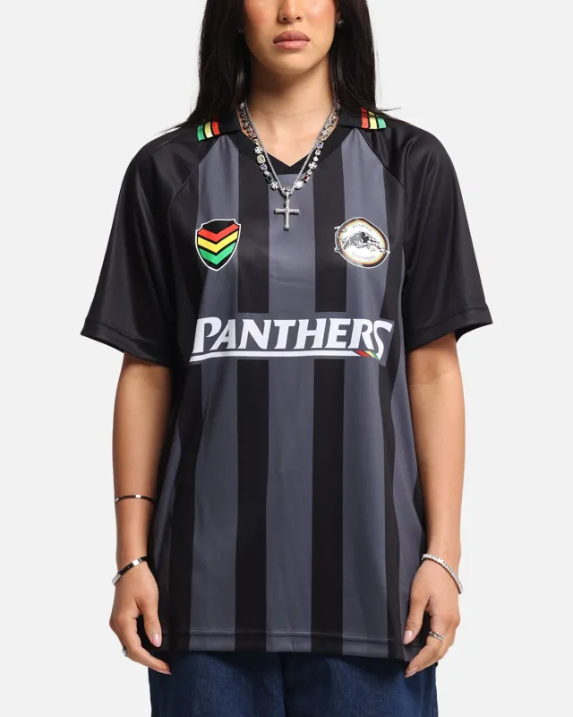 Bleacher Athletic Penrith Panthers NRL 1908 Collared T-Shirt Official Team Colour made by Culture Kings