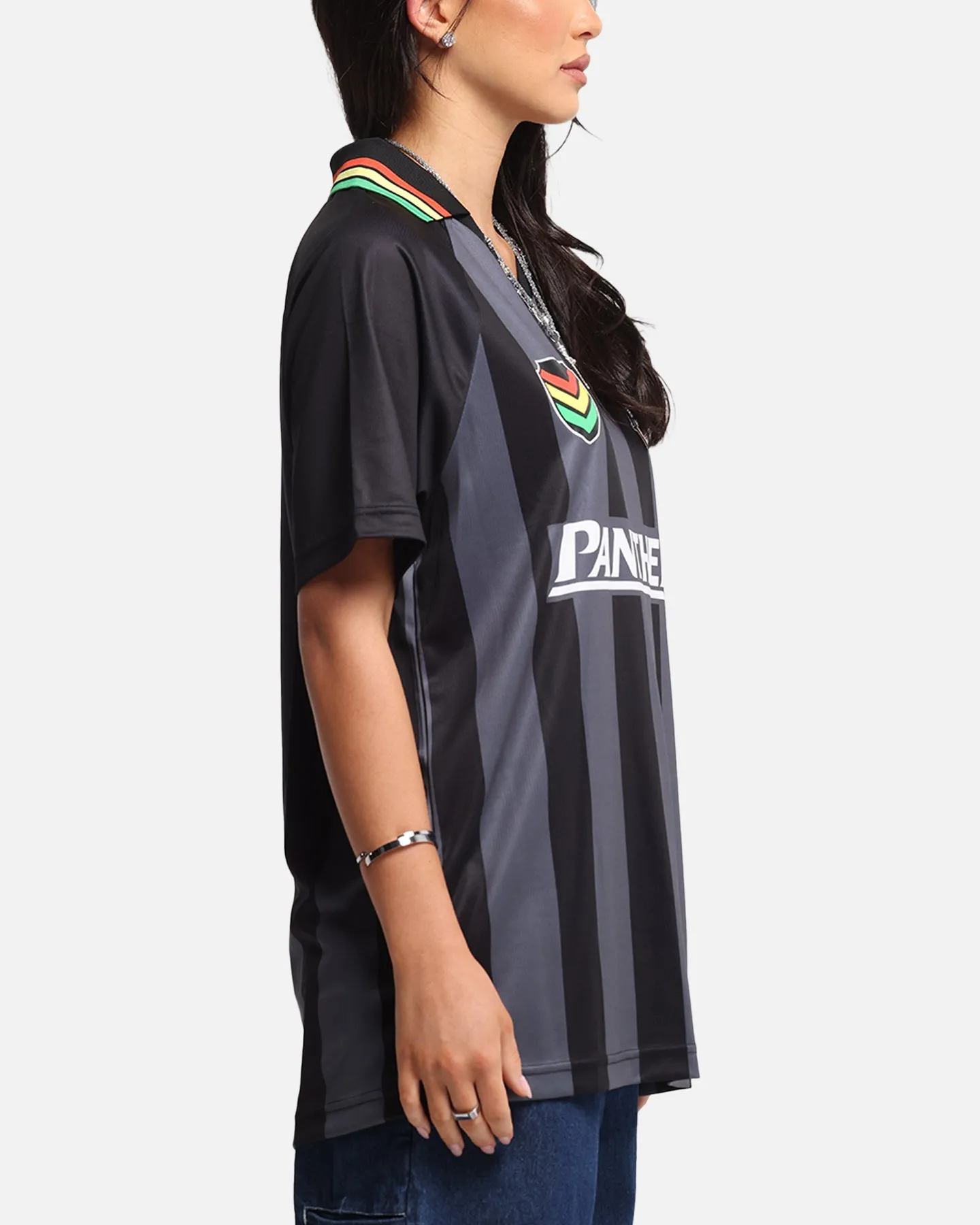 Bleacher Athletic Penrith Panthers NRL 1908 Collared T-Shirt Official Team Colour sold by Culture Kings product image thumbnail 4