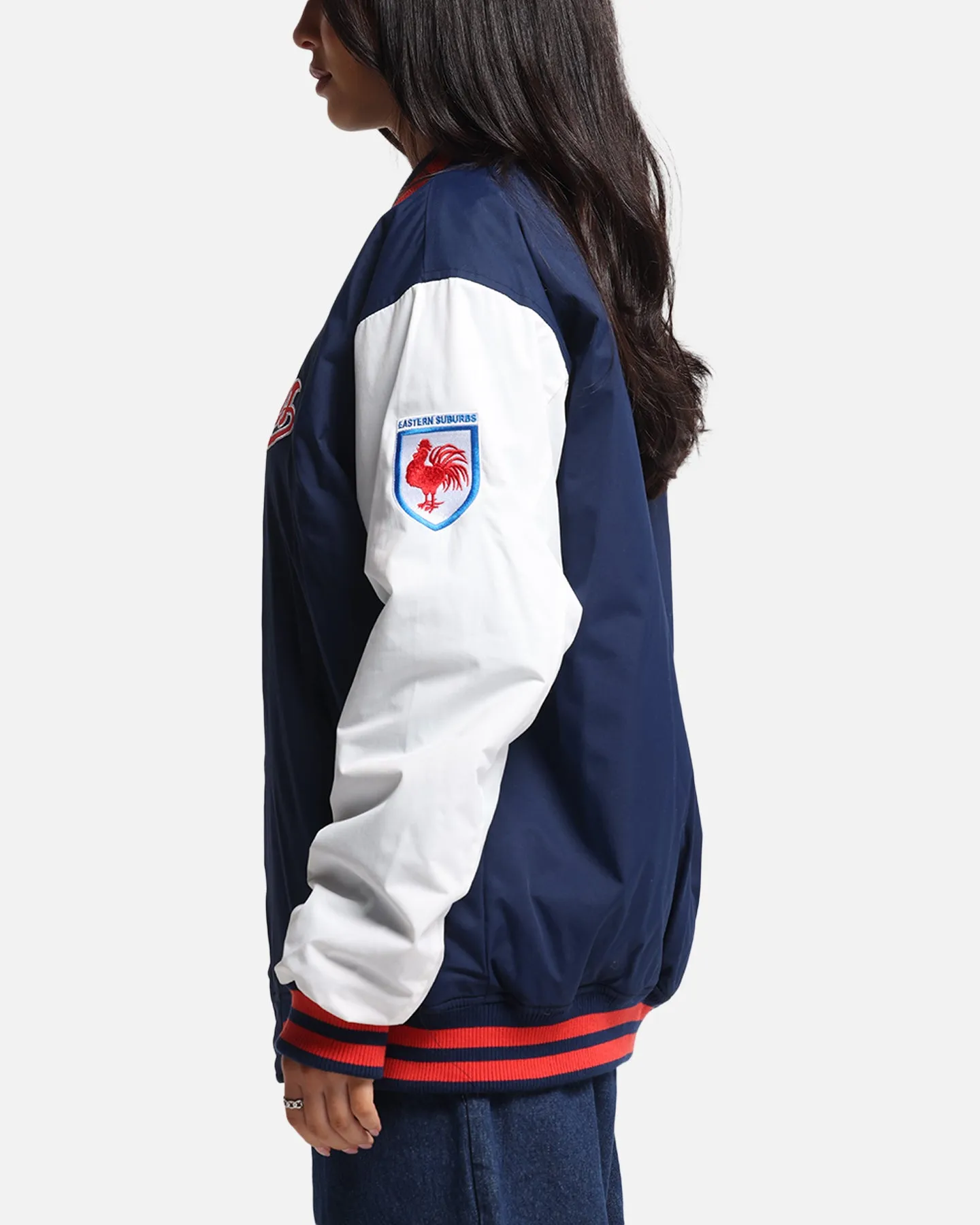 Bleacher Athletic Sydney Roosters NRL 1908 Baseball Varsity Jacket Official Team Colour sold by Culture Kings product image thumbnail 5