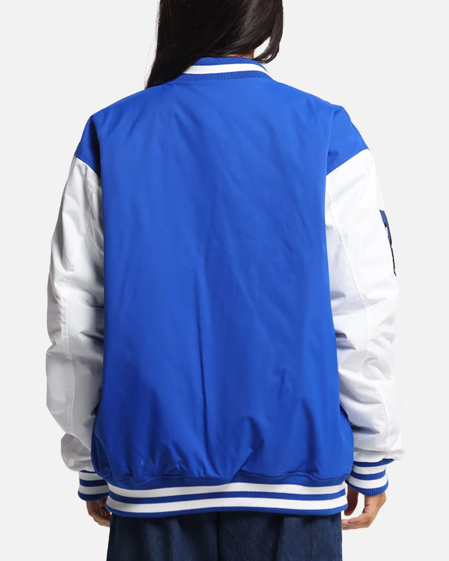 Bleacher Athletic Canterbury-Bankstown Bulldogs NRL 1908 Baseball Varsity Jacket Official Team Colour sold by Culture Kings product image thumbnail 3