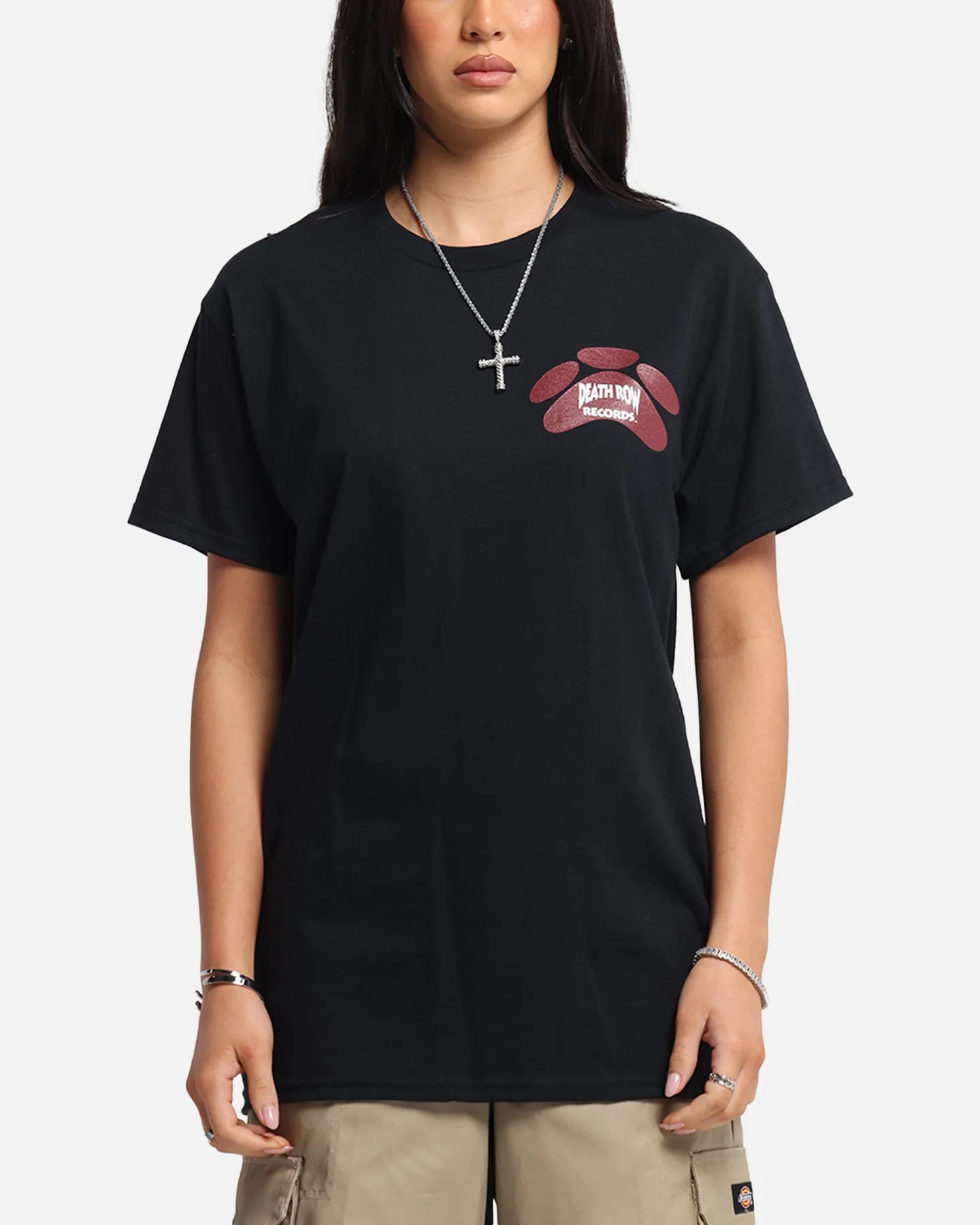 Deathrow Records Doberman Bandana T-Shirt Black sold by Culture Kings product image thumbnail 2