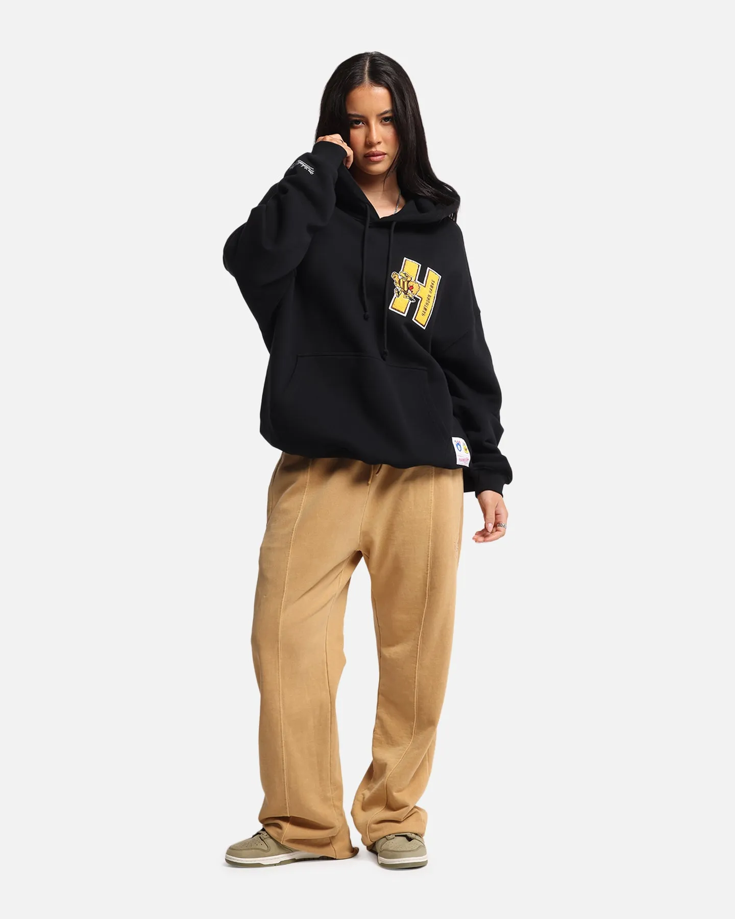 Mitchell & Ness Hawthorn Hawks Team Hoodie Solid Black sold by Culture Kings product image thumbnail 4