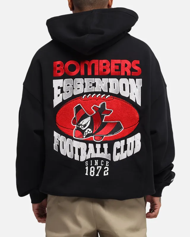 Mitchell & Ness Essendon Bombers Team Hoodie Solid Black sold by Culture Kings