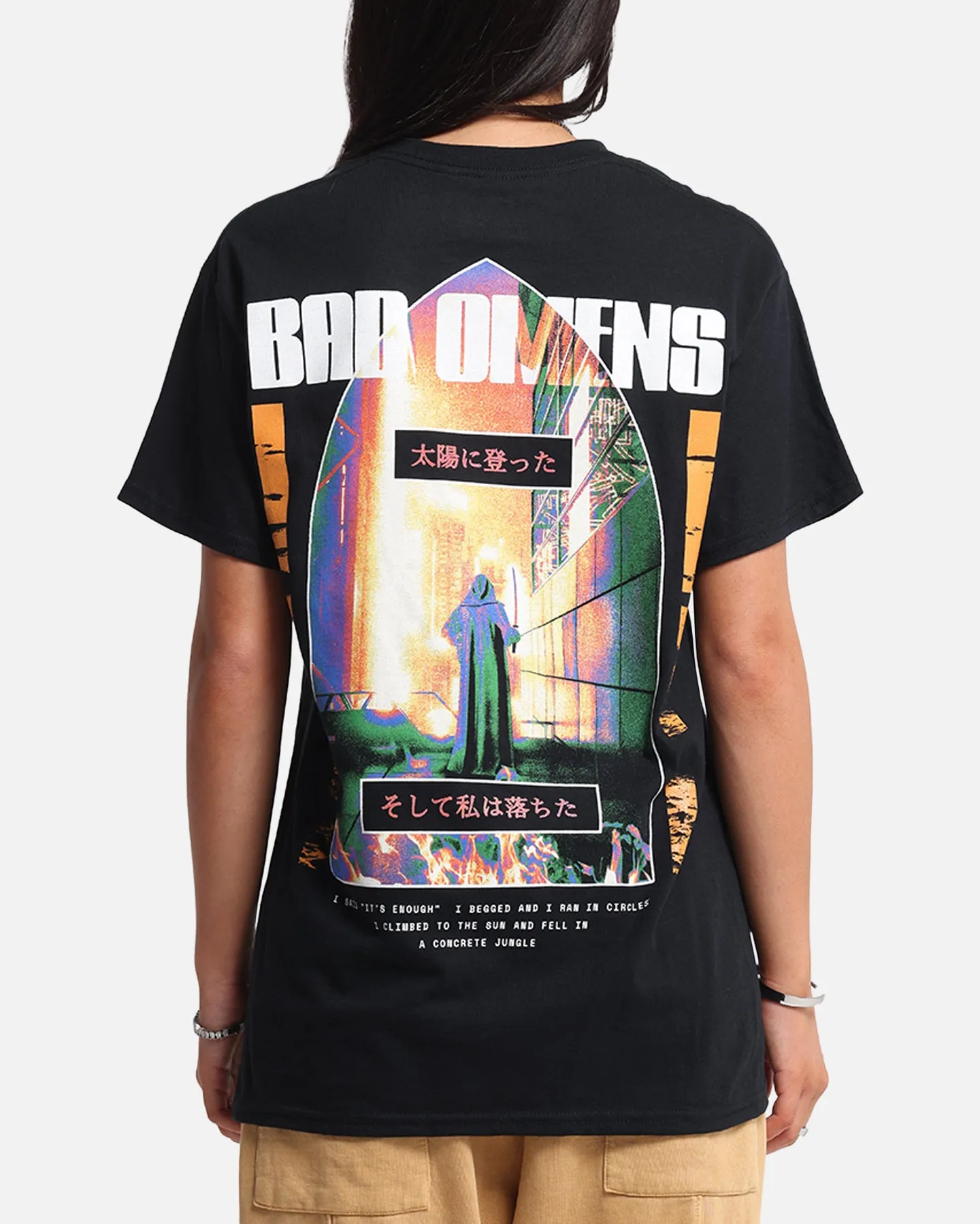 Bad Omens Concrete Jungle T-Shirt Black sold by Culture Kings