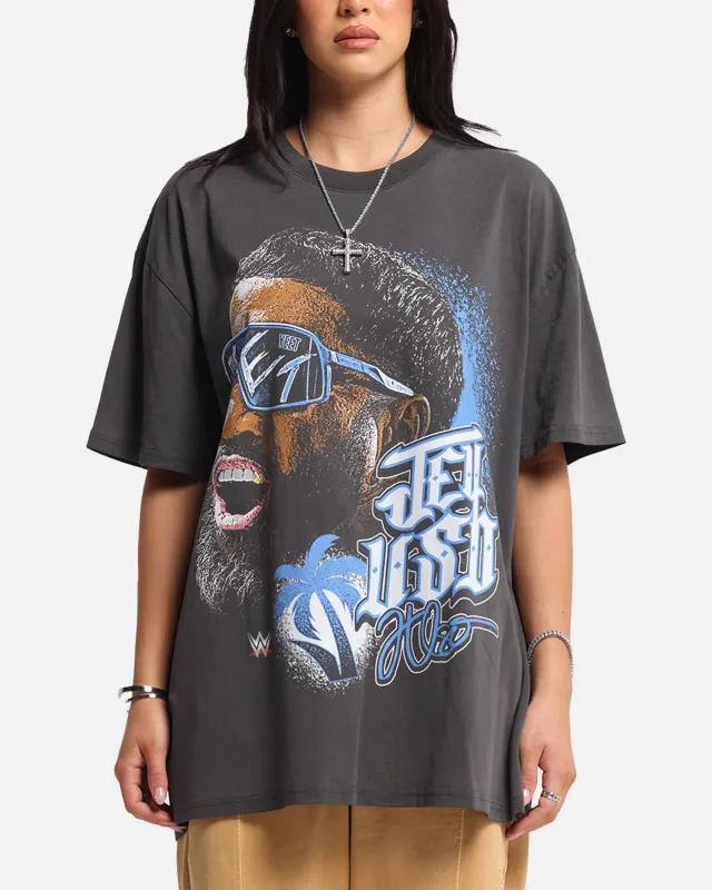 Culture Kings X WWE Jey Uso Wrestlemania XLI Heavy T-Shirt Black Wash sold by Culture Kings